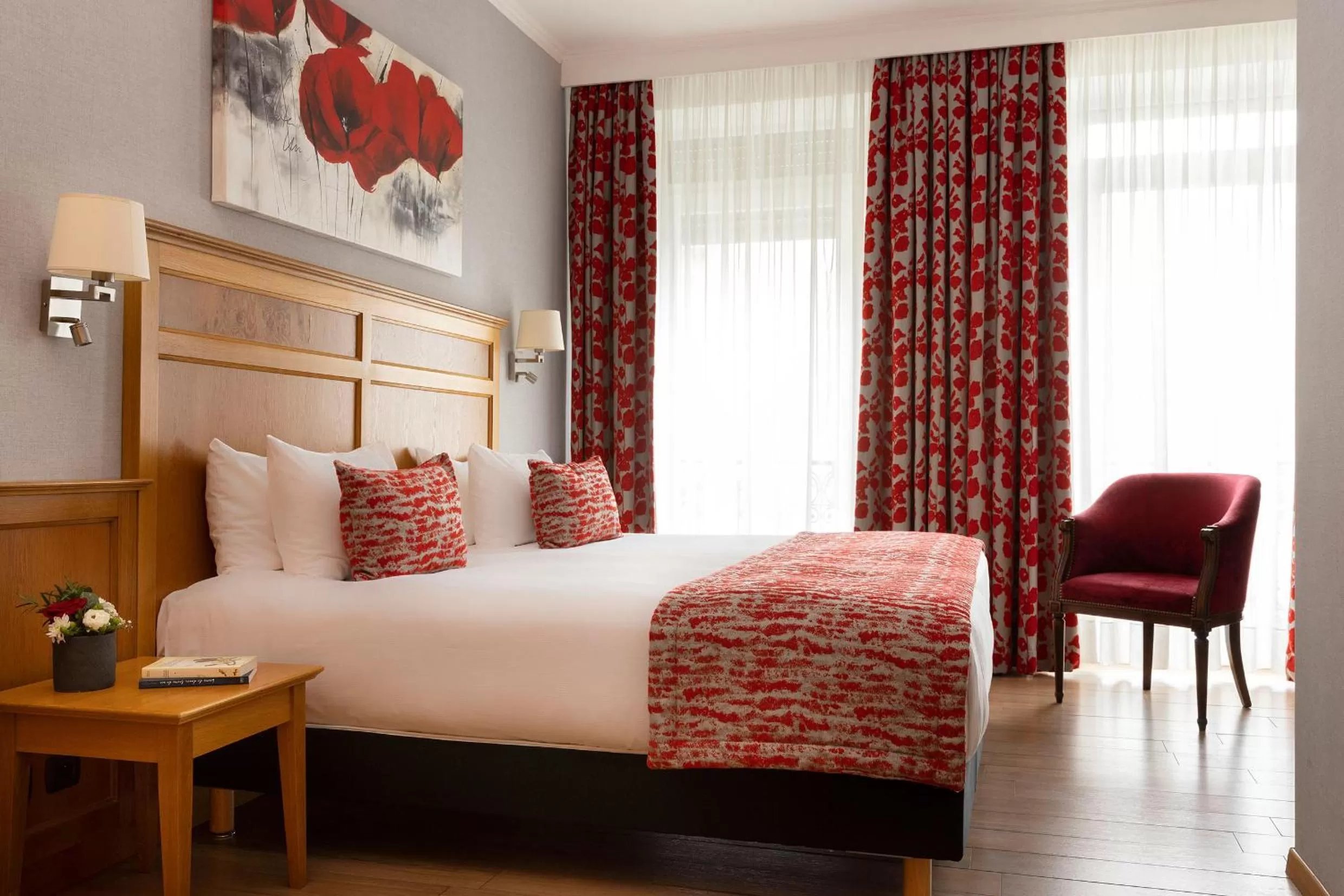 Bed in Hotel Bristol