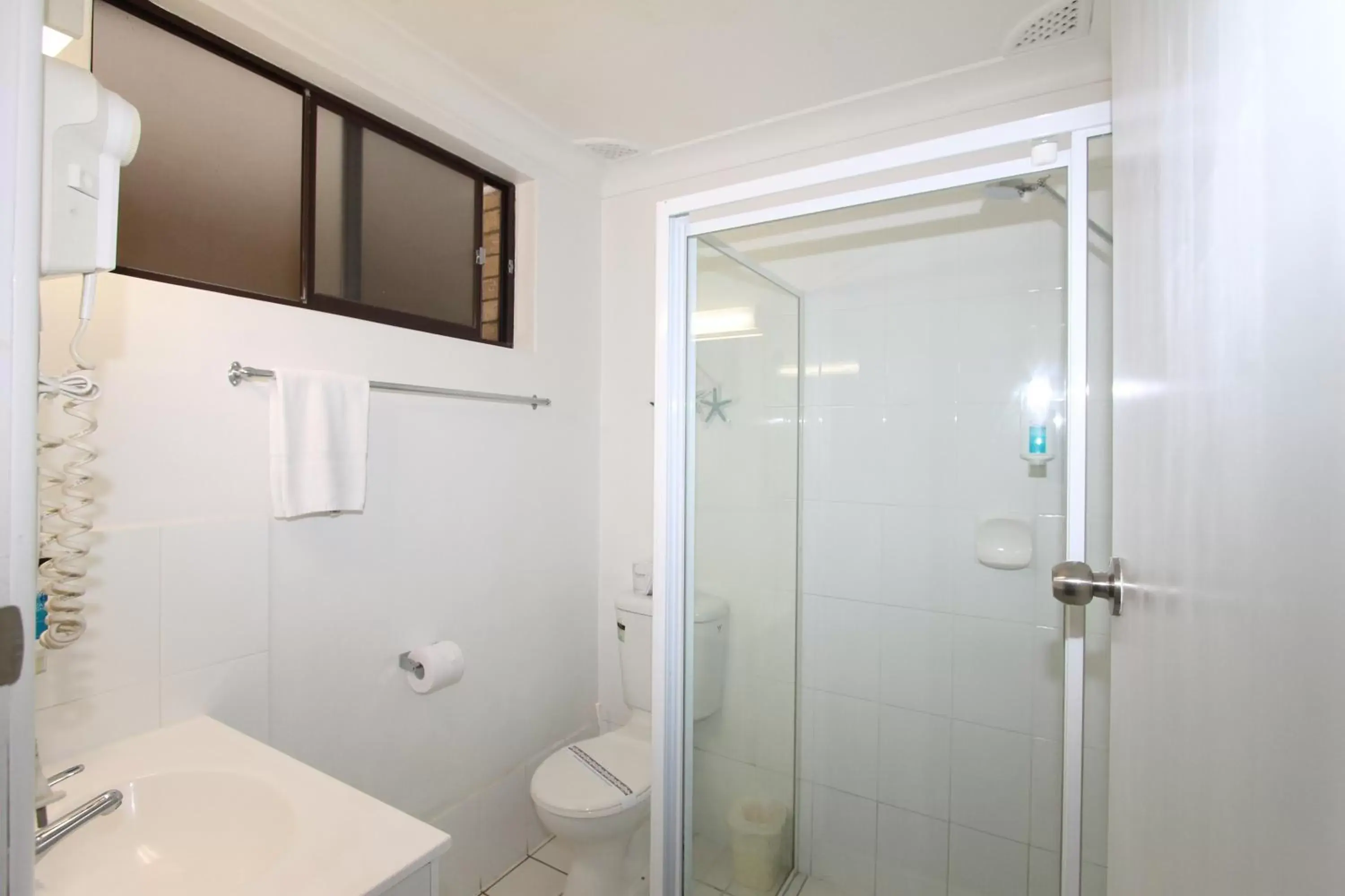 Shower, Bathroom in Toreador Motel