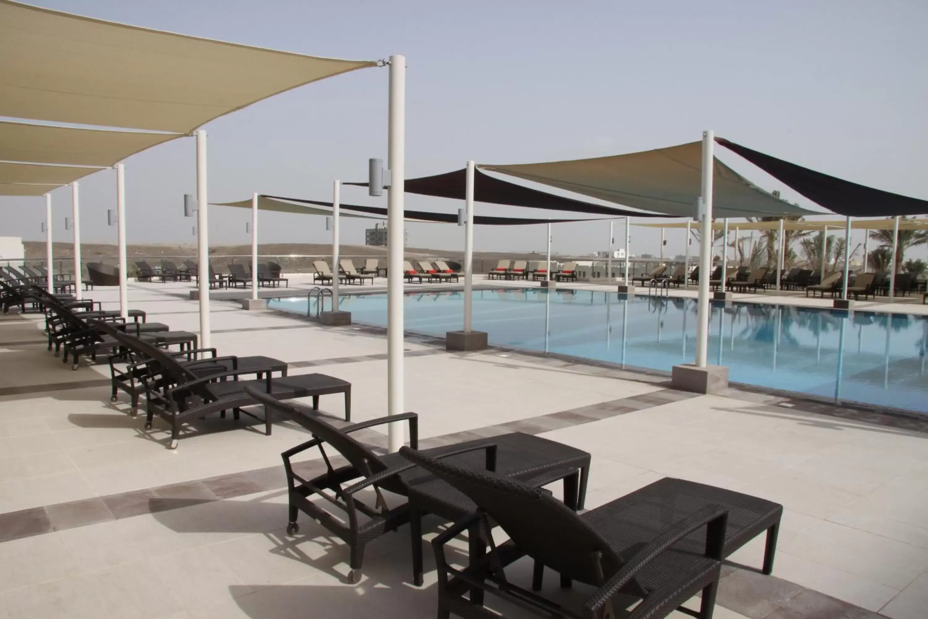 Swimming pool in Crowne Plaza Sohar by IHG Swimming pool in Crowne Plaza Sohar by IHG