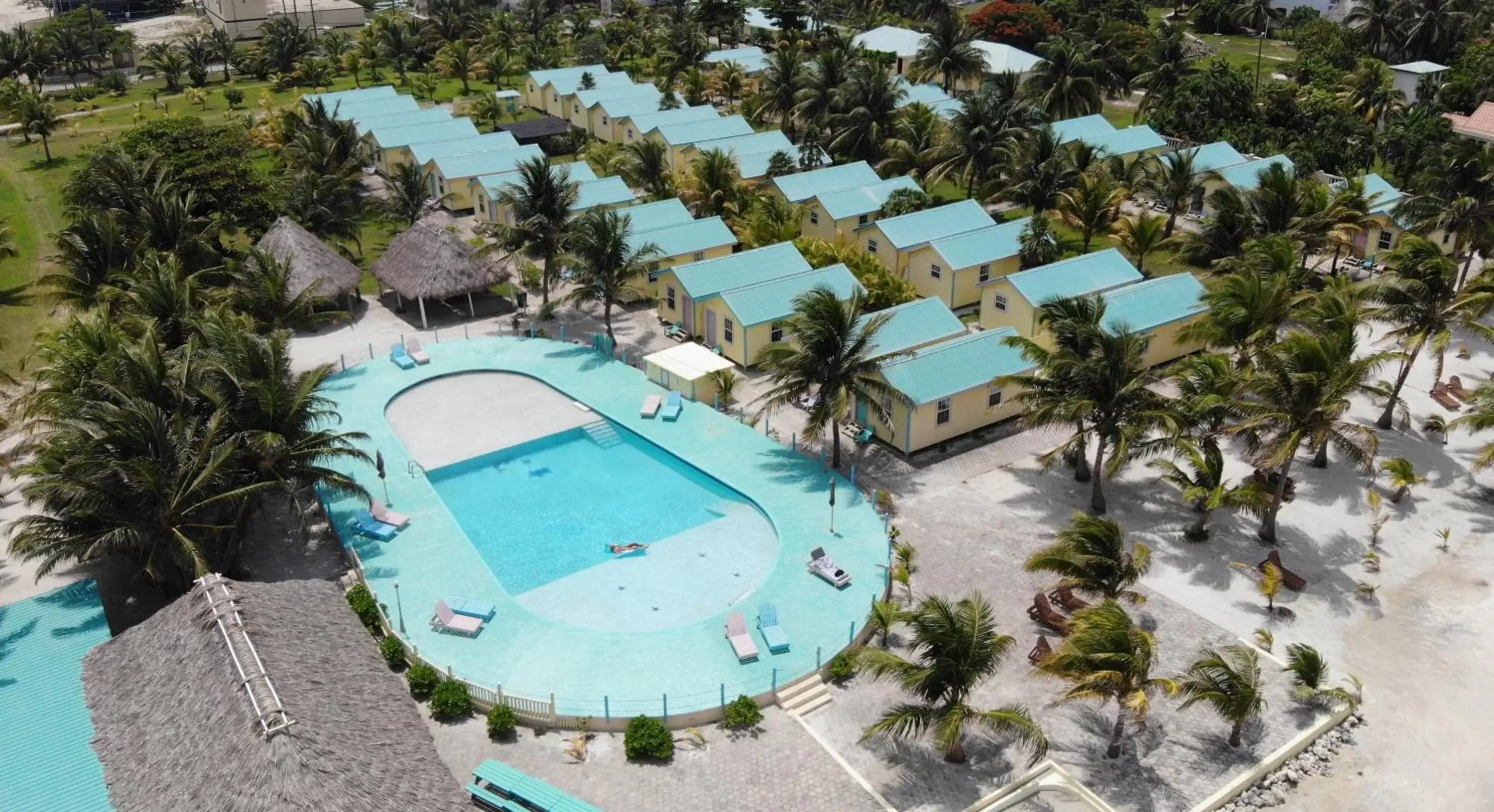 Bird's eye view, Pool View in Royal Caribbean Resort