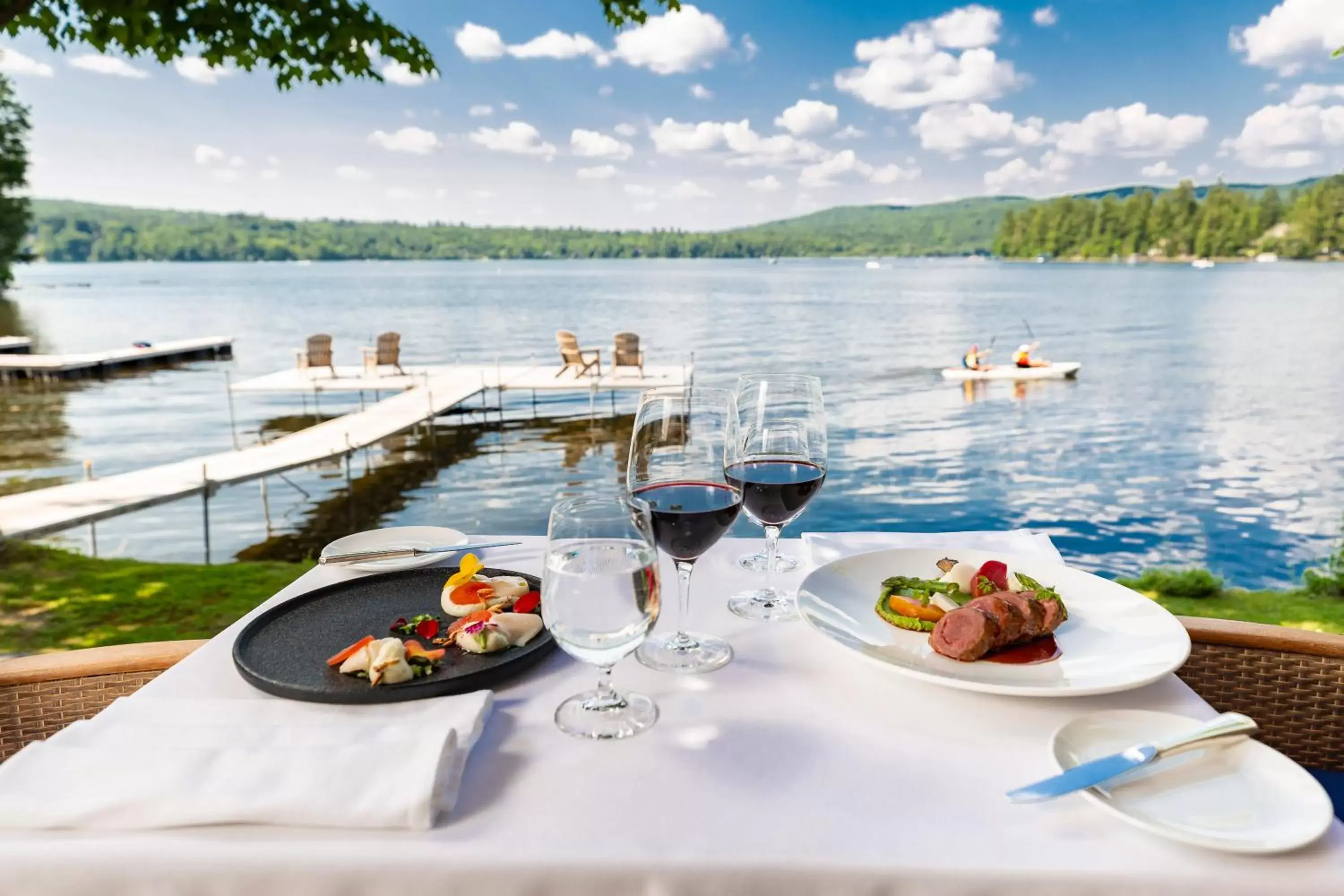 Patio in Ripplecove Hotel & Spa