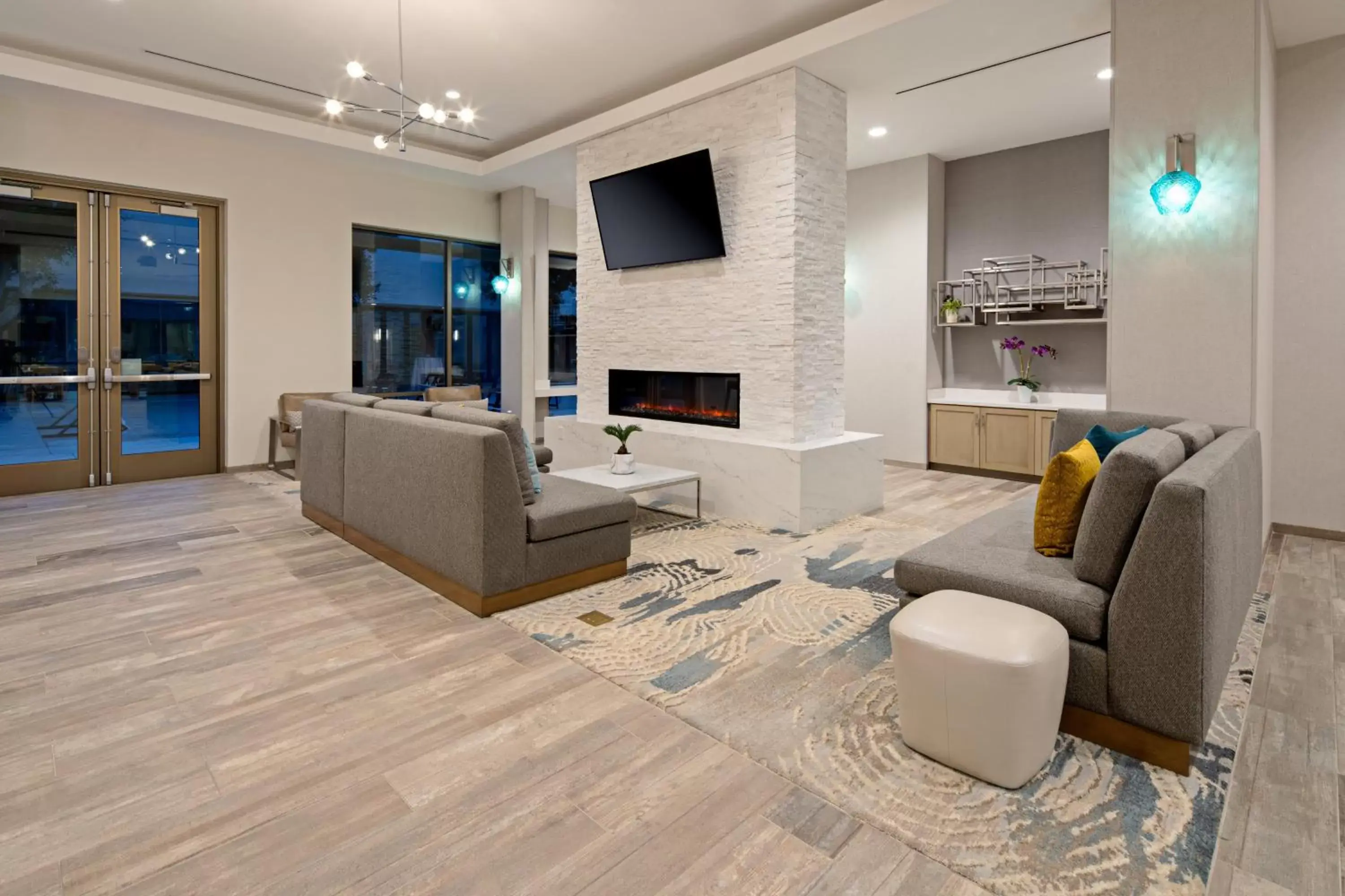Property building, Seating Area in Staybridge Suites - Long Beach Airport, an IHG Hotel