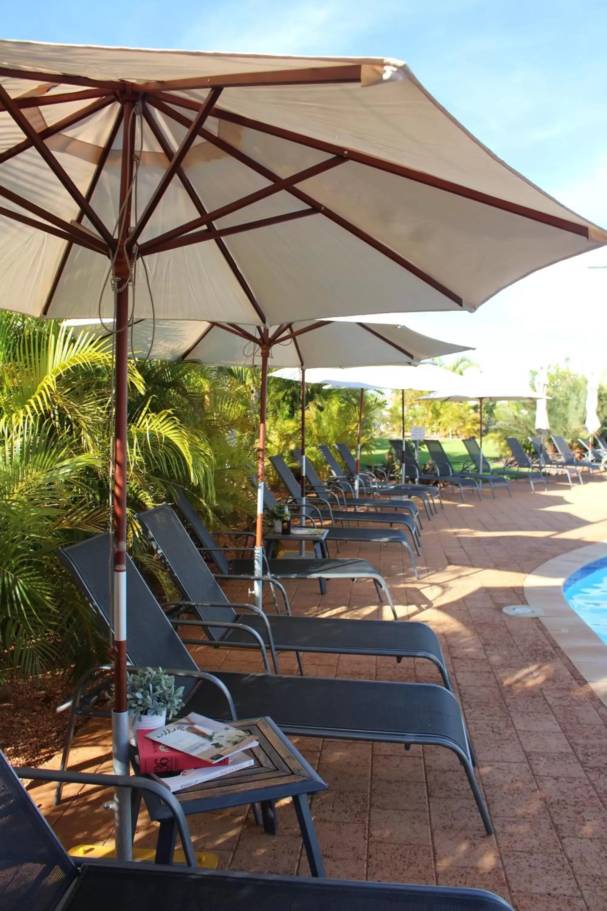 Swimming pool in Exmouth Escape Resort