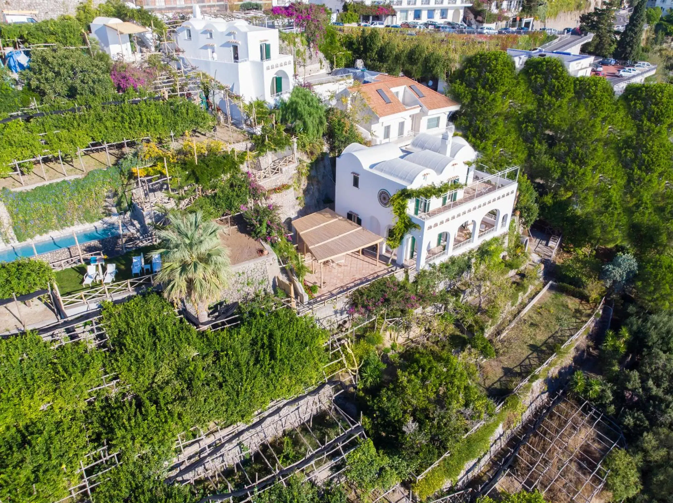 Bird's-eye View in Hotel Santa Caterina