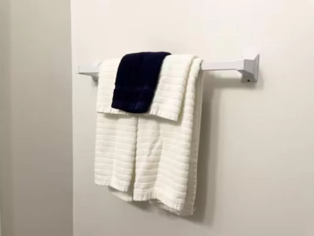 Bed in Sleeping Giant BNB