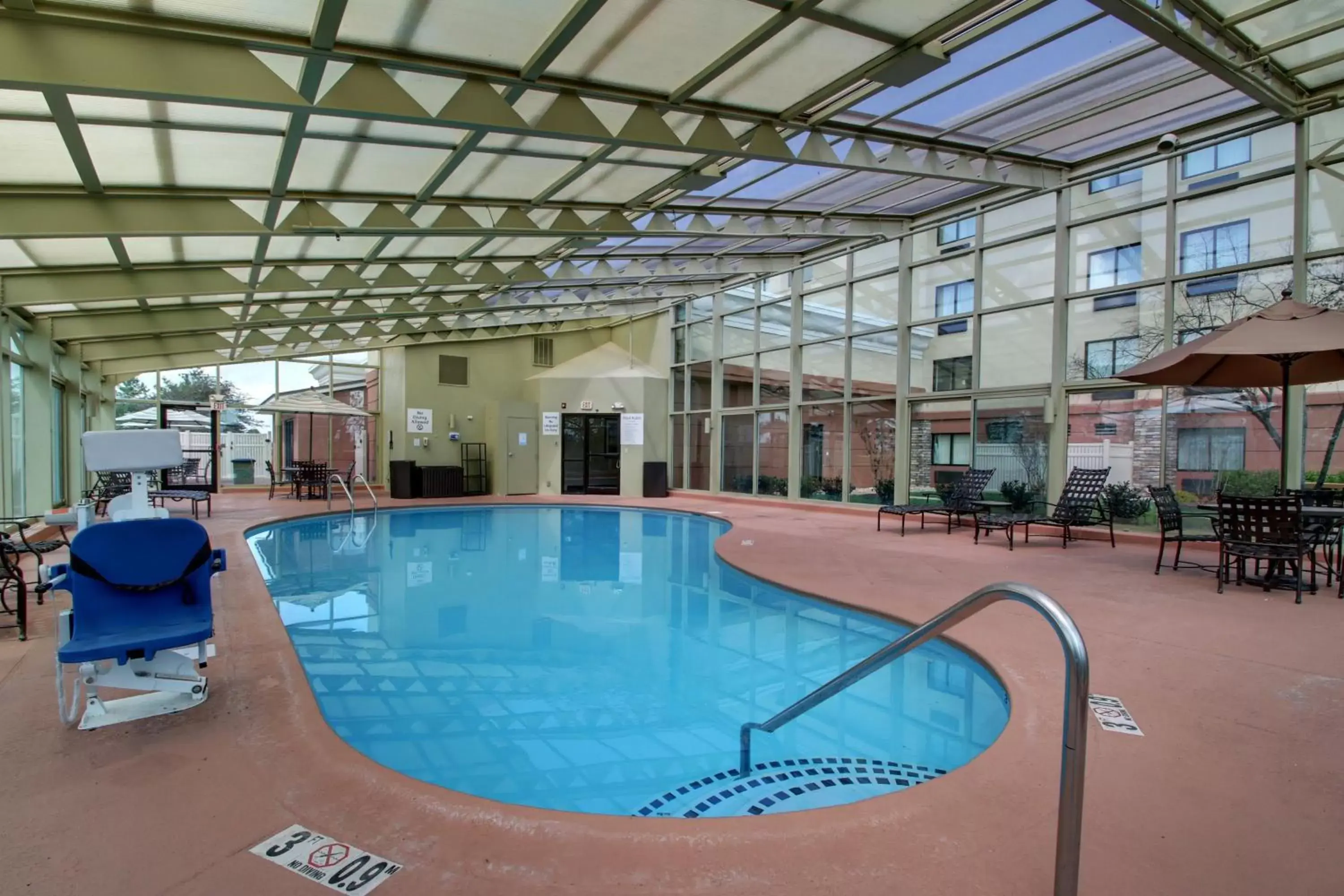 Swimming Pool in Holiday Inn Express Hotel Fort Campbell-Oak Grove, an IHG Hotel