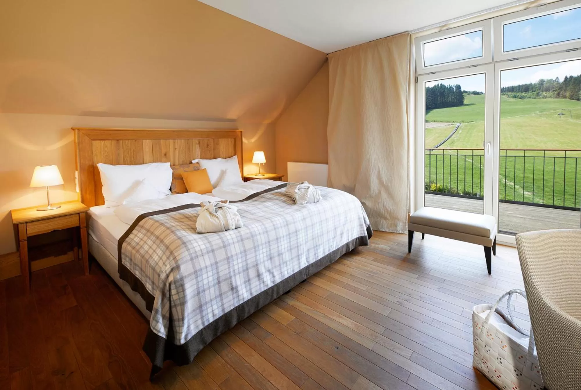 Bedroom, Bed in Hotel Rimberg