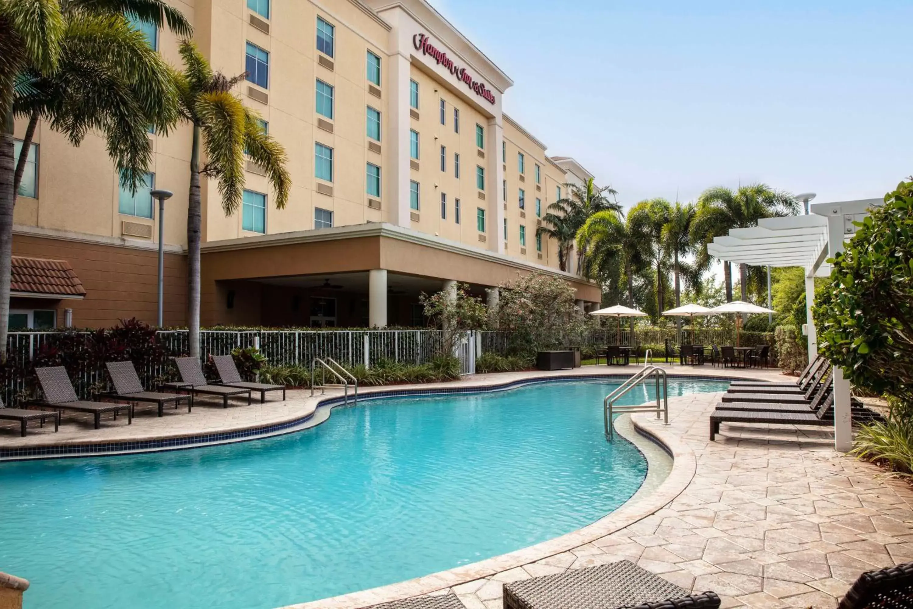 Pool view, Swimming Pool in Hampton Inn & Suites Homestead Miami South