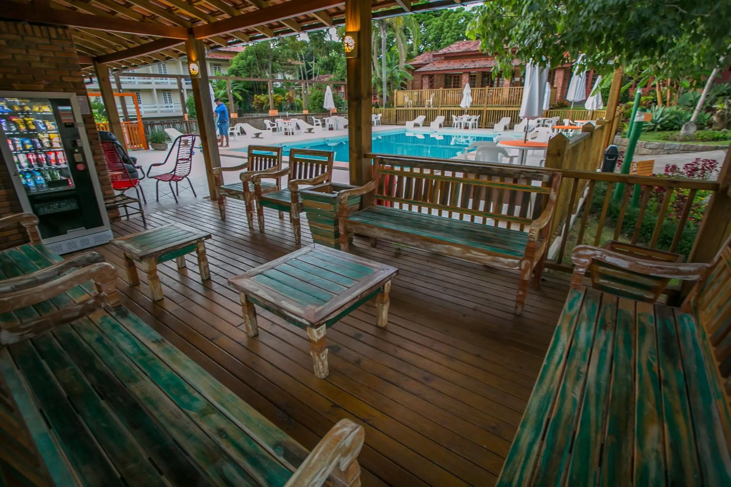 Swimming pool in Hotel São Sebastião da Praia