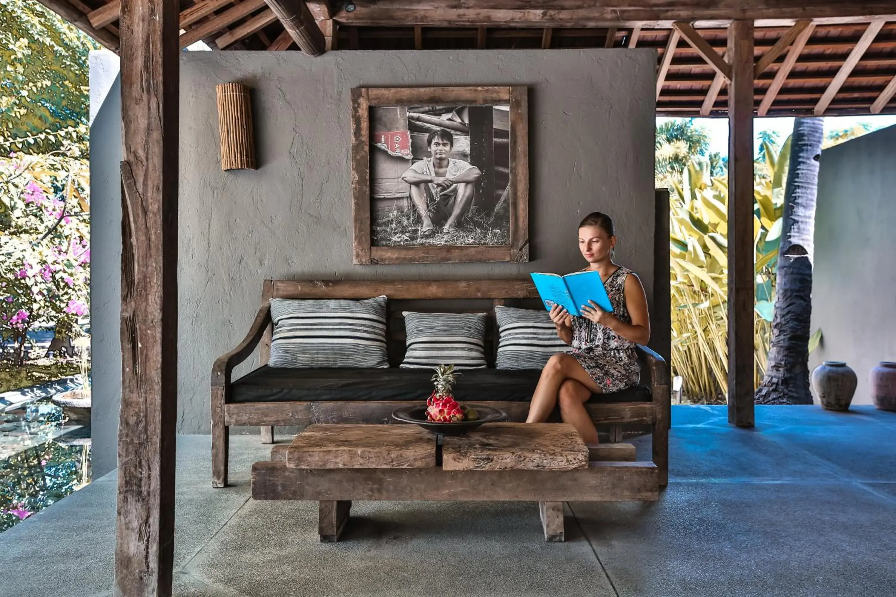 Lobby or reception in Slow Gili Air