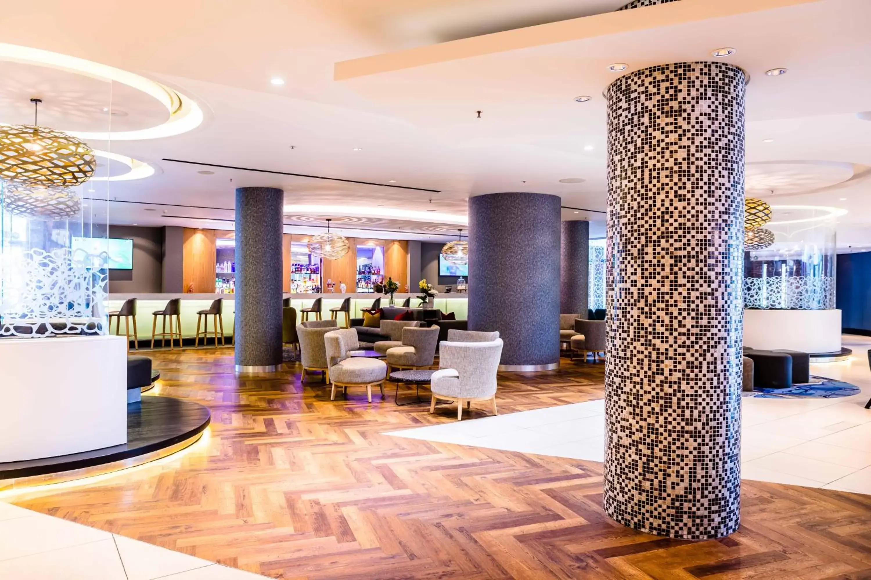Lounge or bar, Lobby/Reception in Southern Sun Rosebank