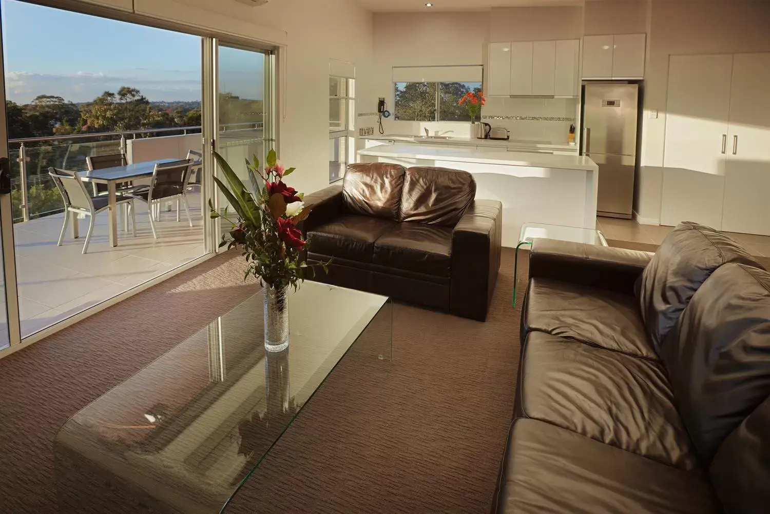 Living room in Charlestown Executive Apartments