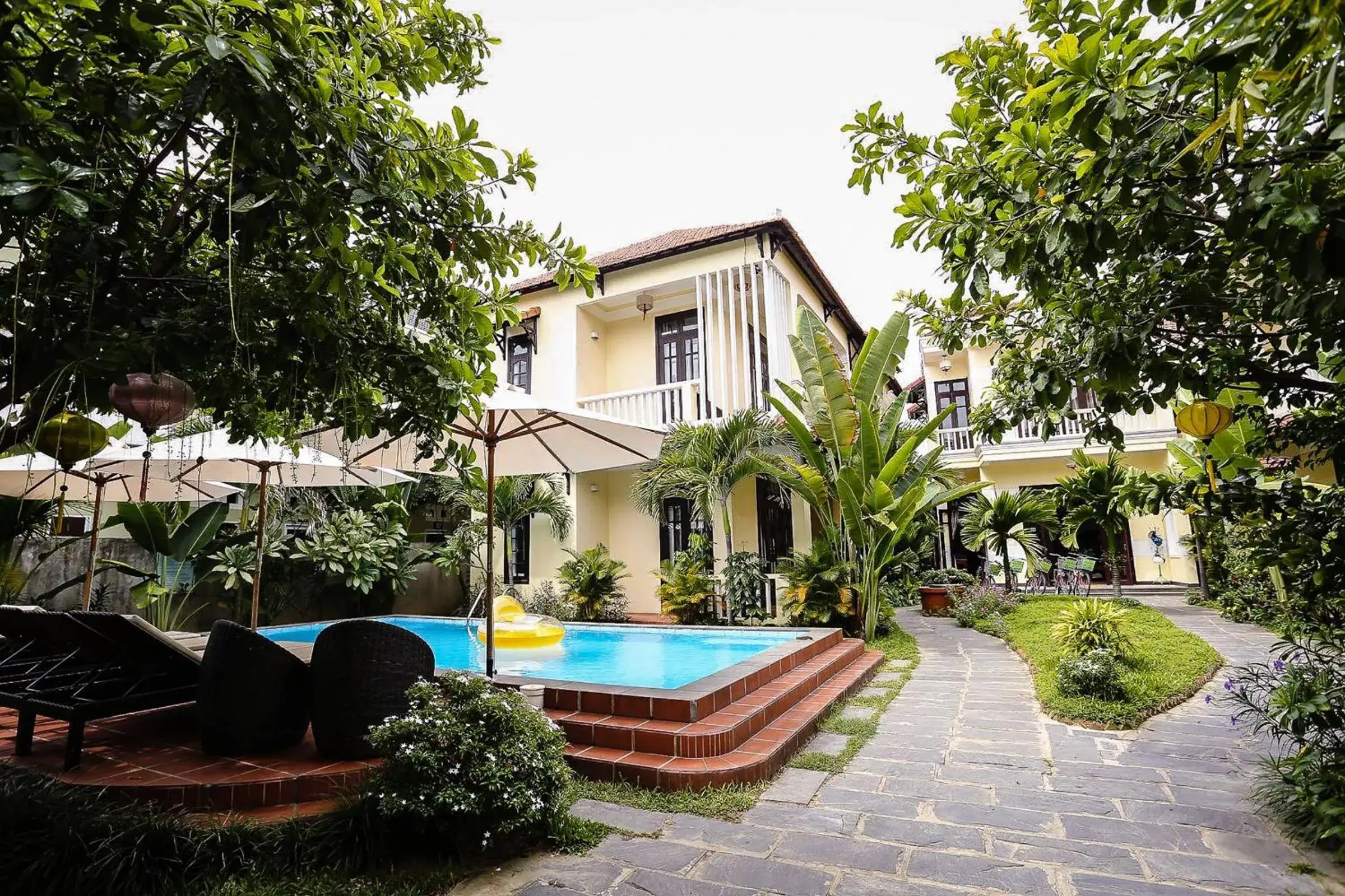 Swimming pool, Property Building in Hoi An Holiday Villa