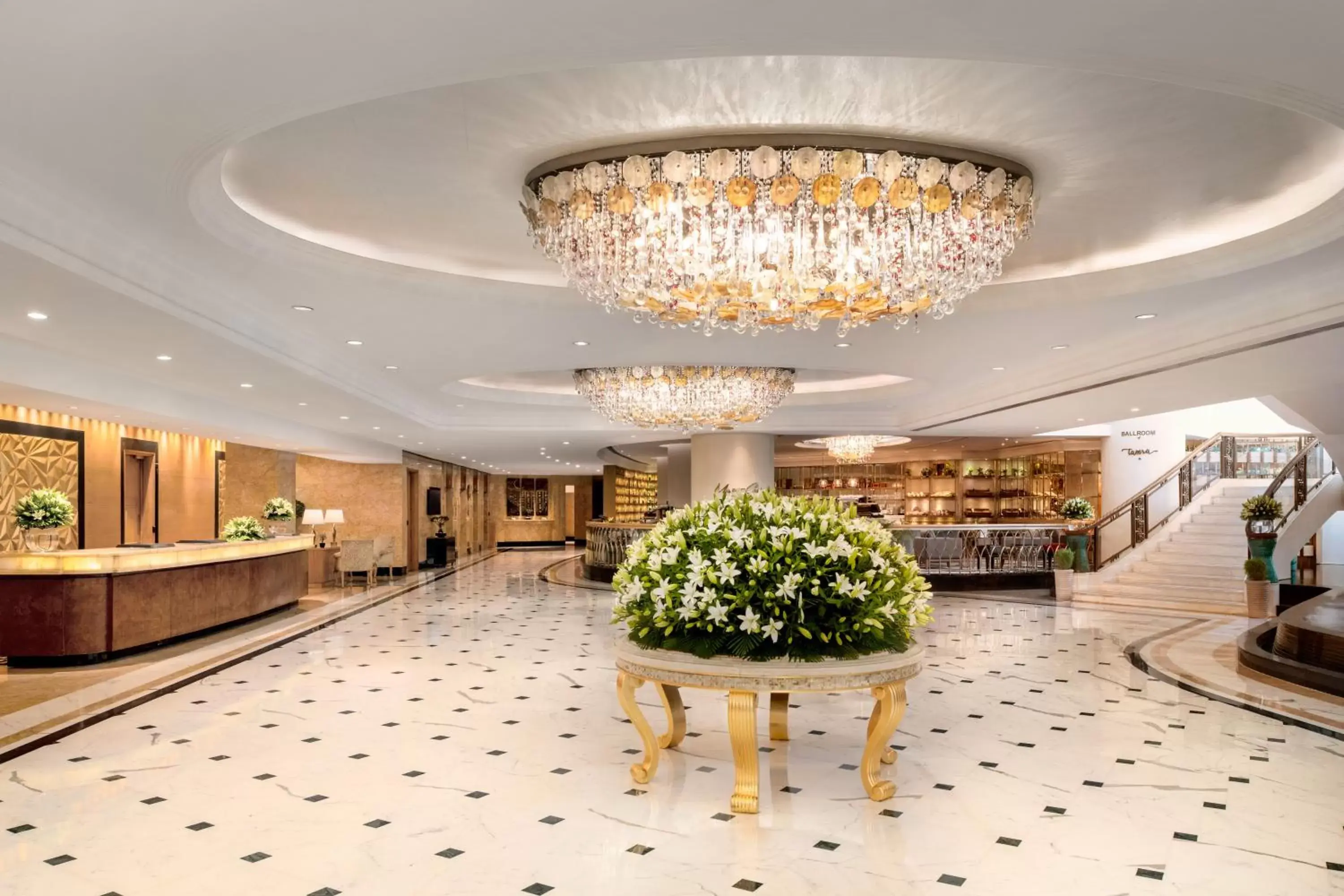 Lobby or reception, Lobby/Reception in Shangri-La Eros New Delhi
