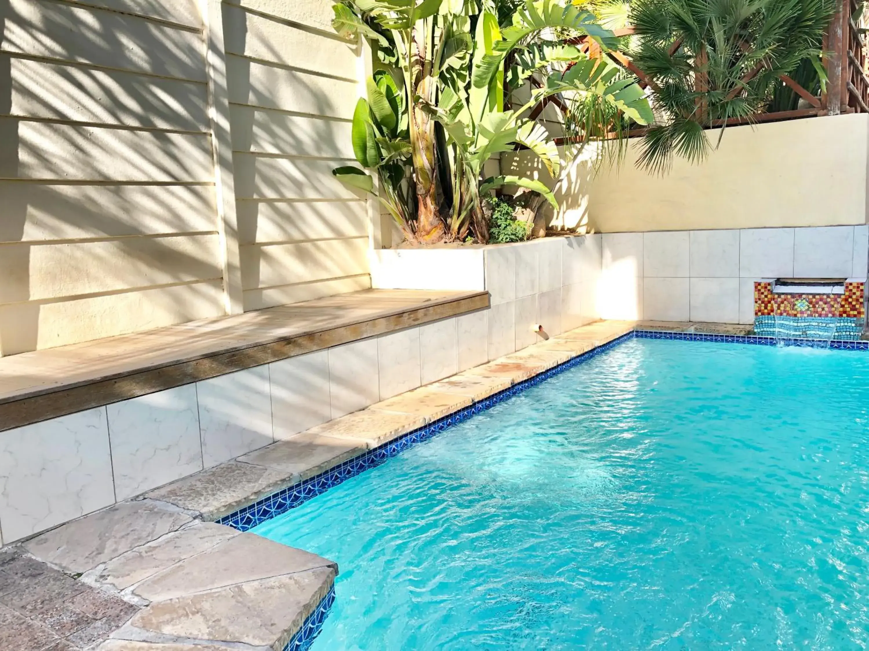 Swimming Pool in Big Blue Backpackers