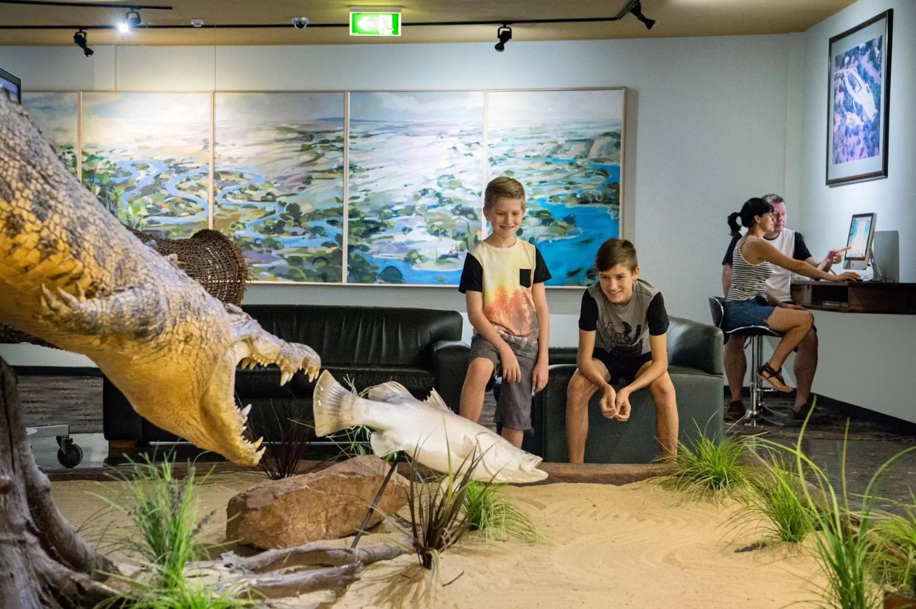 Lobby or reception in Mercure Kakadu Crocodile