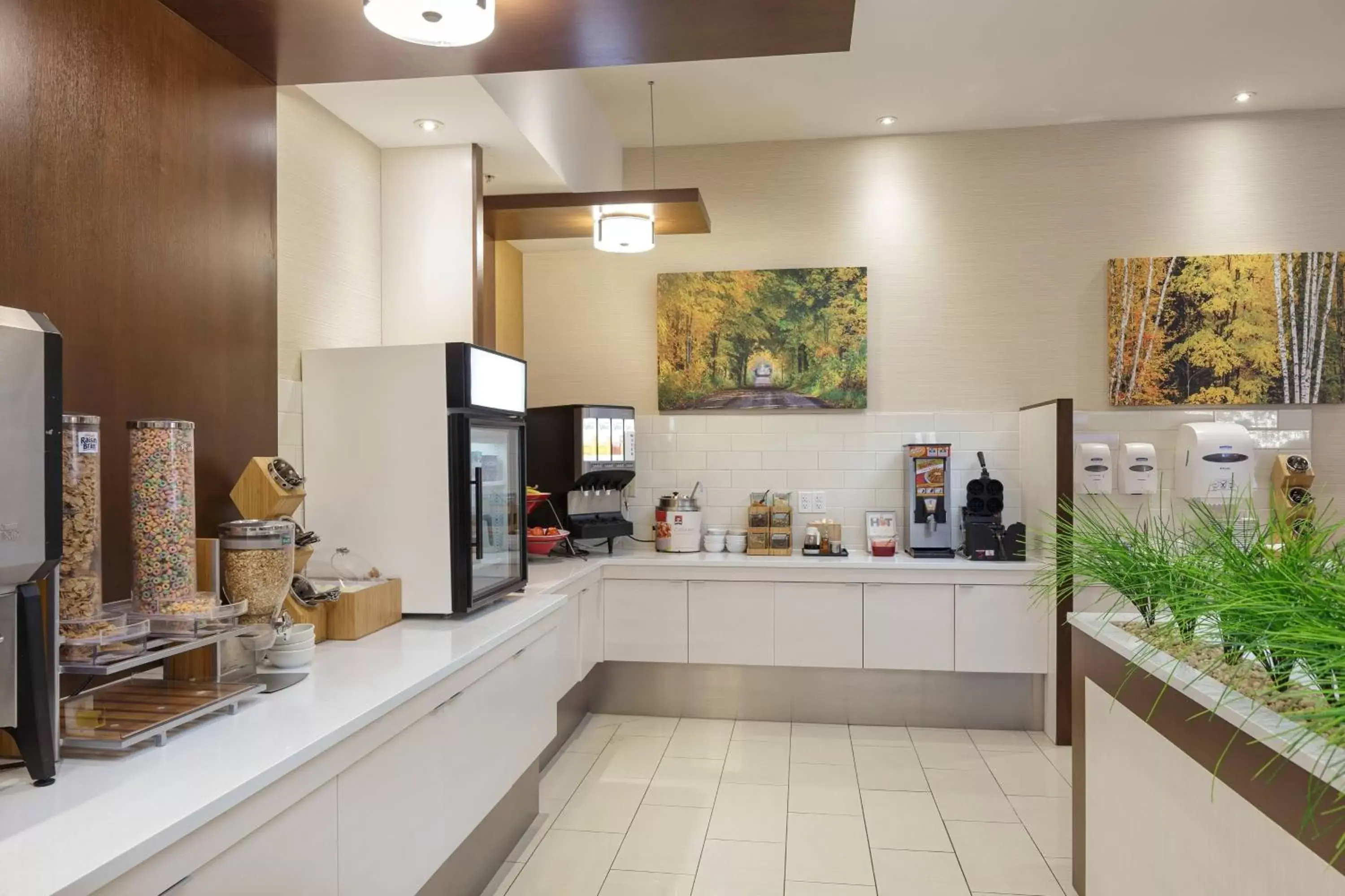 Breakfast, Kitchen/Kitchenette in Fairfield Inn & Suites by Marriott Belleville