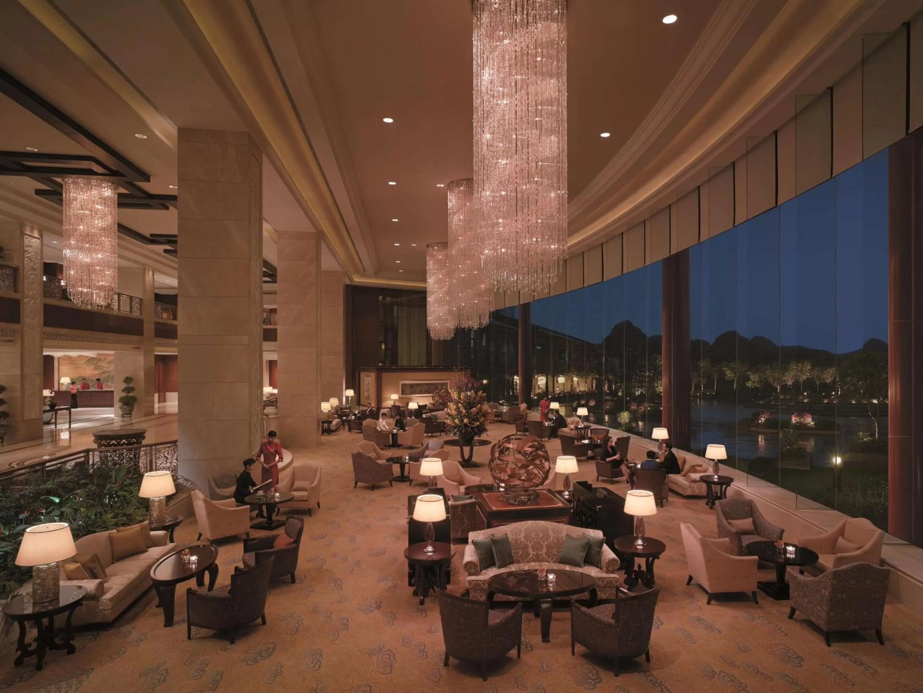 Lounge or bar in Shangri-La Guilin