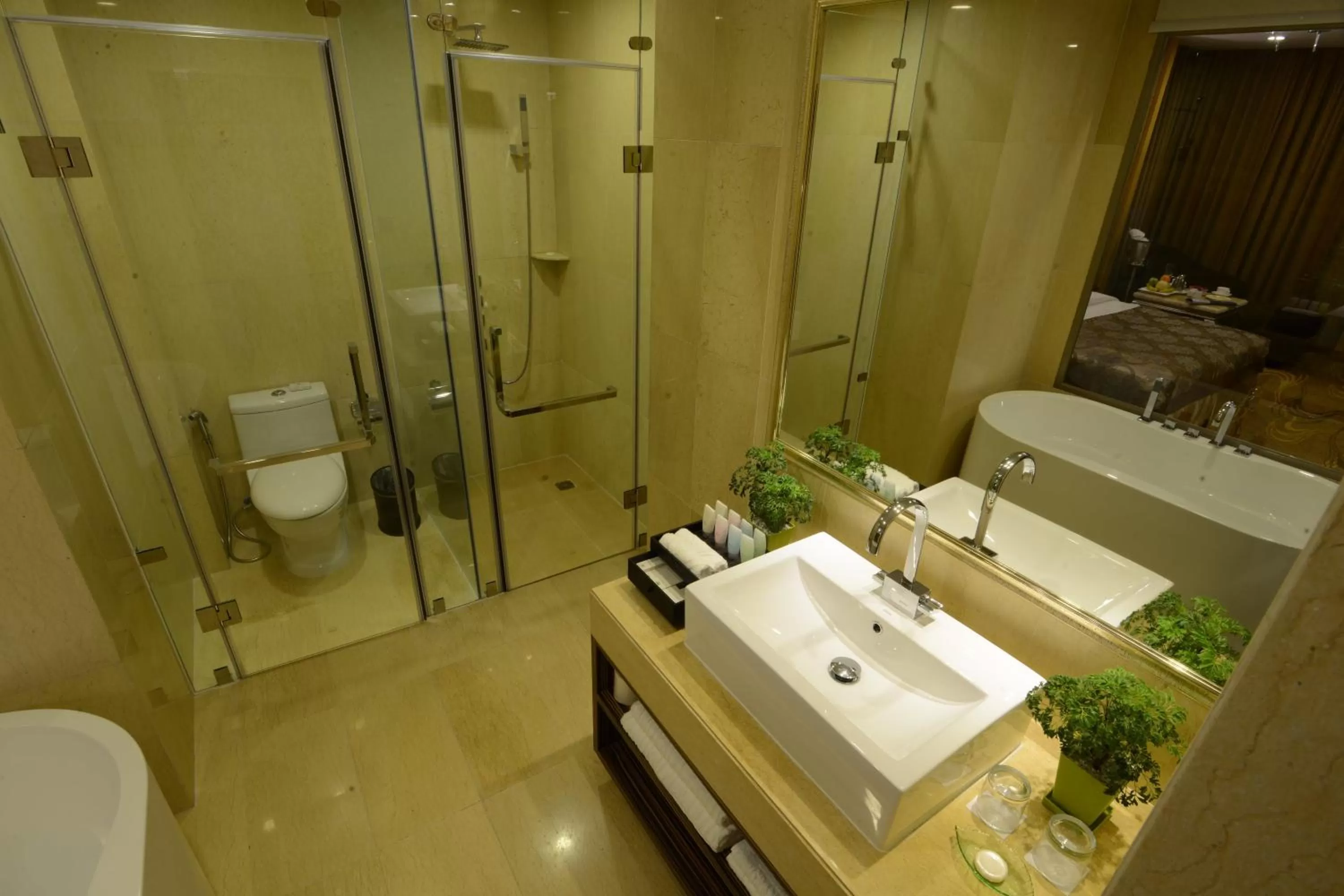 Shower in Best Western Chinatown Hotel