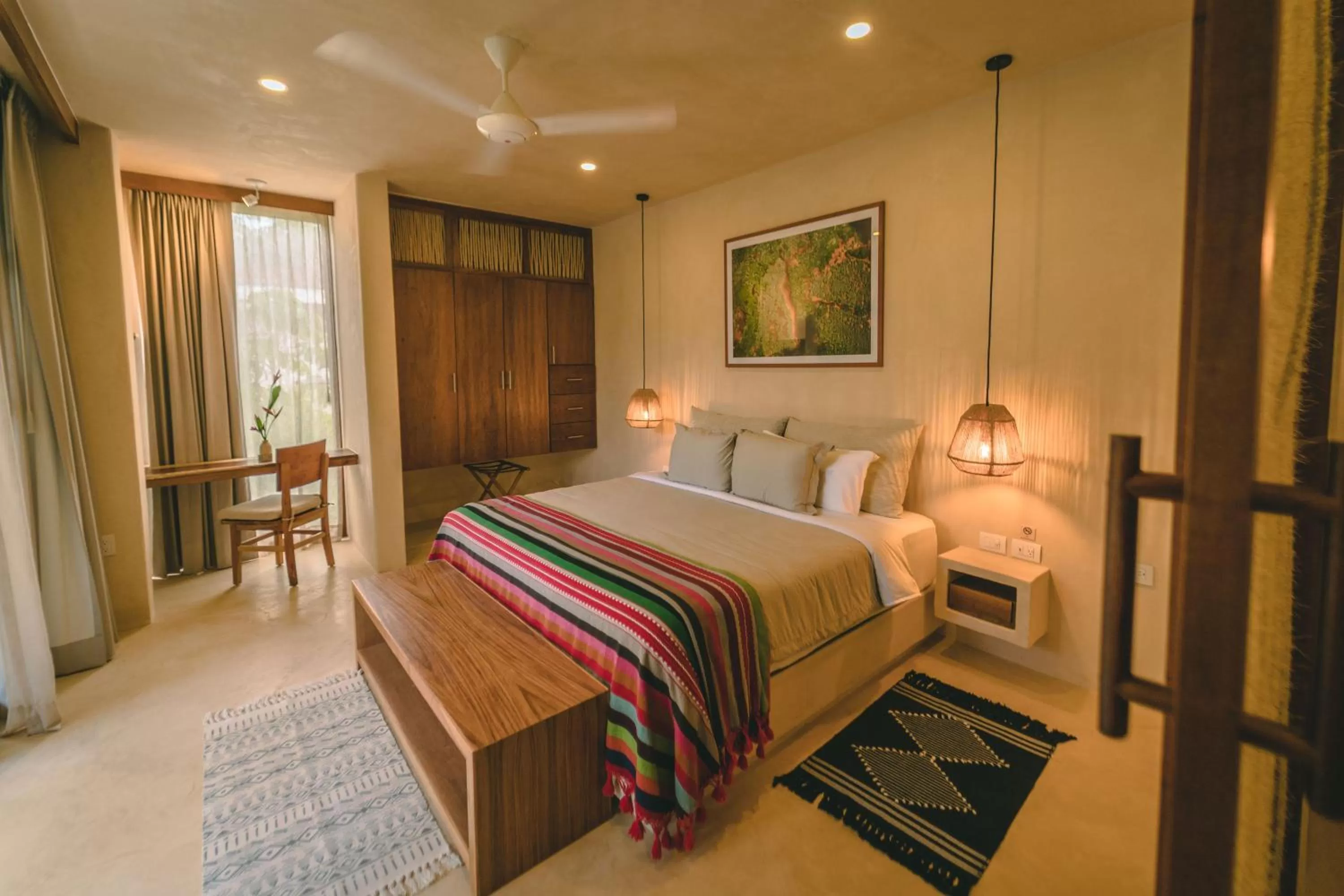 Bedroom, Bed in Destino Mío Mayan Jungle Retreat