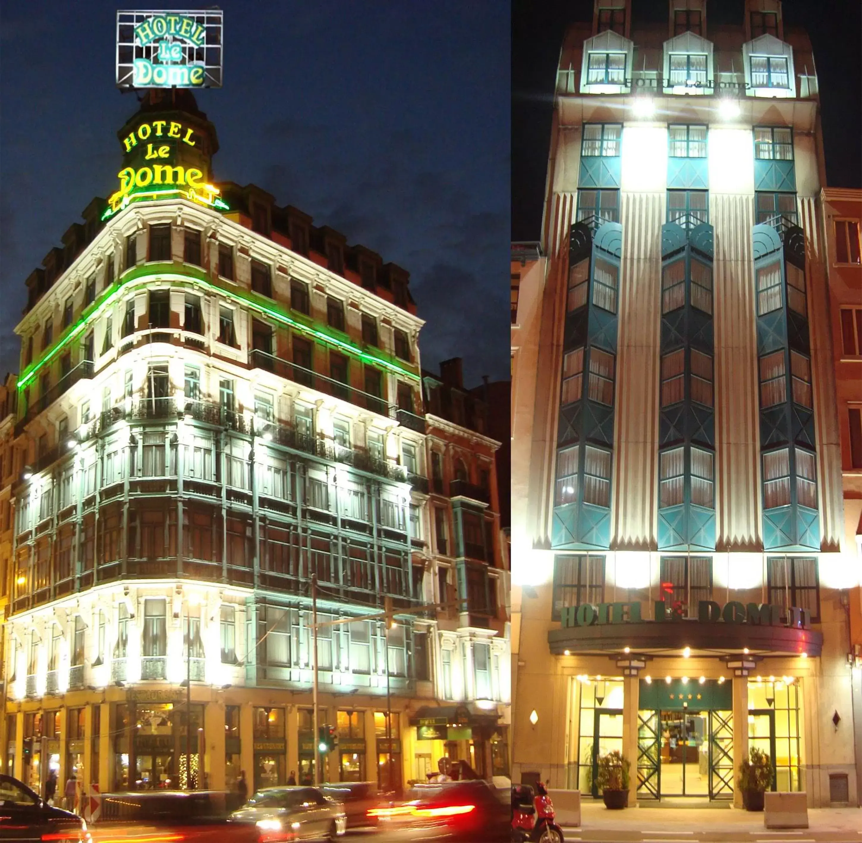 Facade/entrance, Property Building in Hotel Le Dome