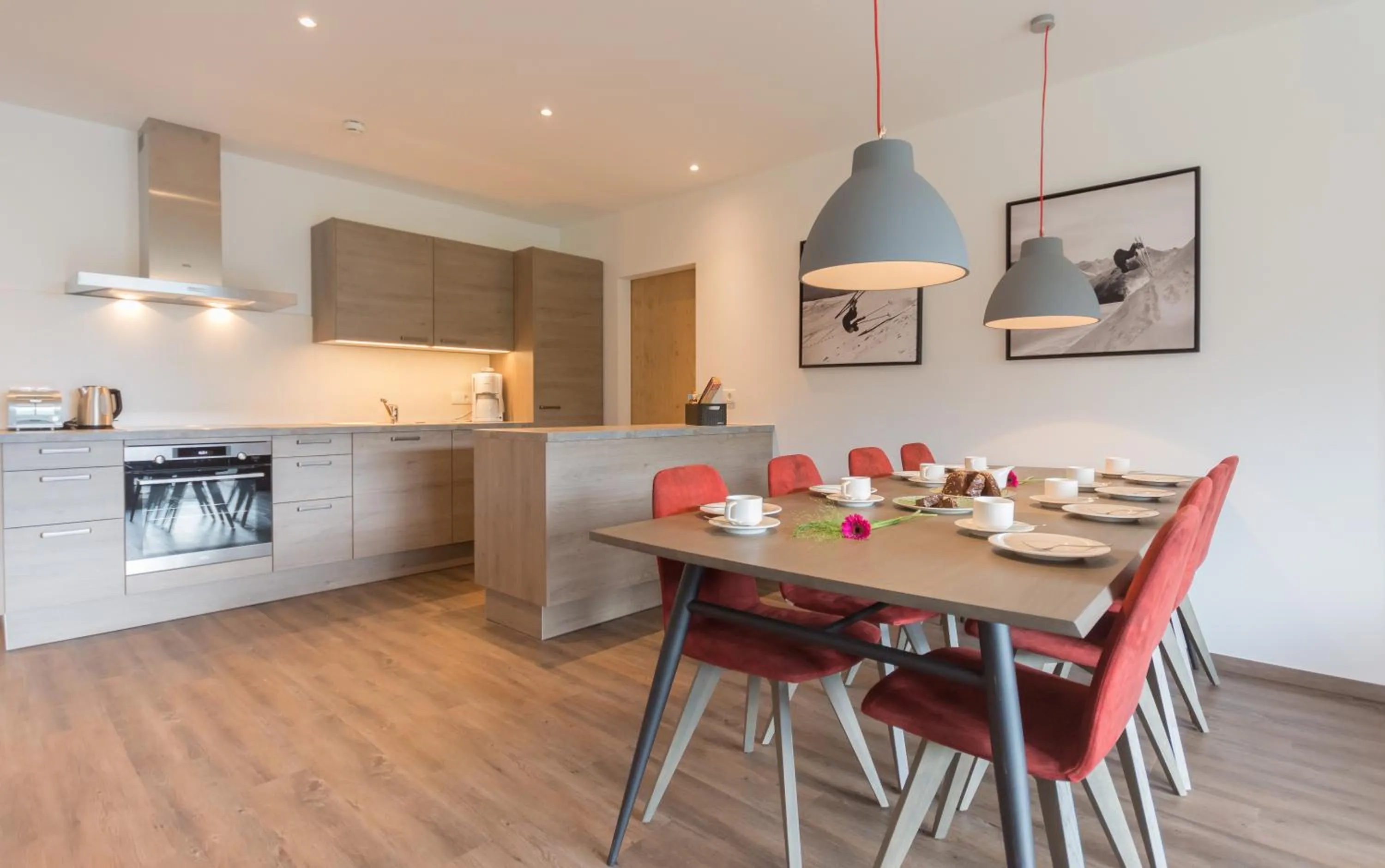 Kitchen or kitchenette, Kitchen/Kitchenette in Schönblick Residence - Absolut Alpine Apartments