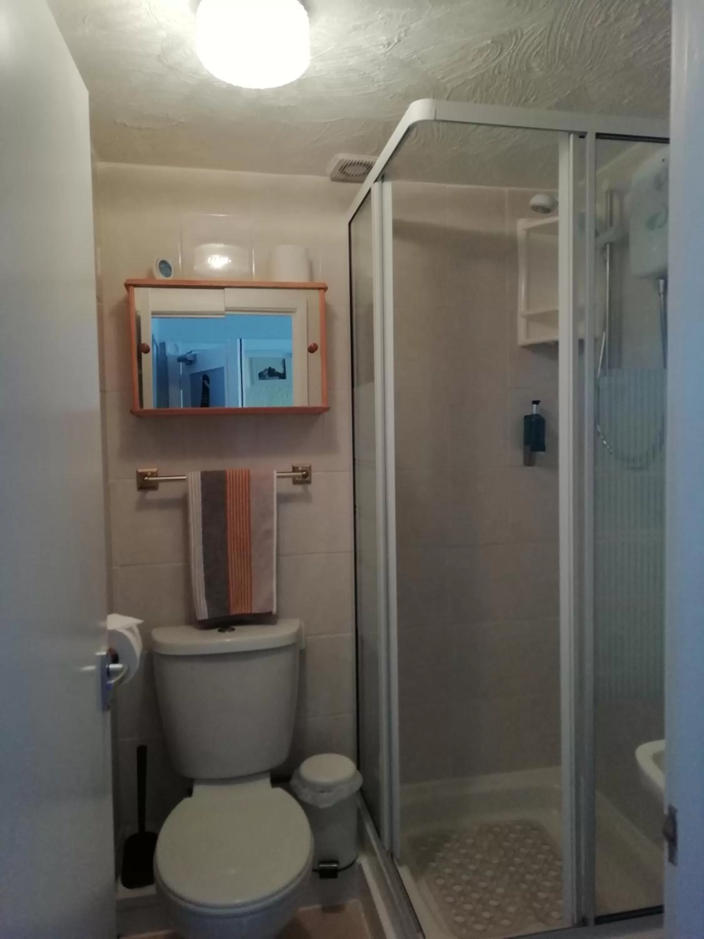 Toilet in Shirley Heights Hotel