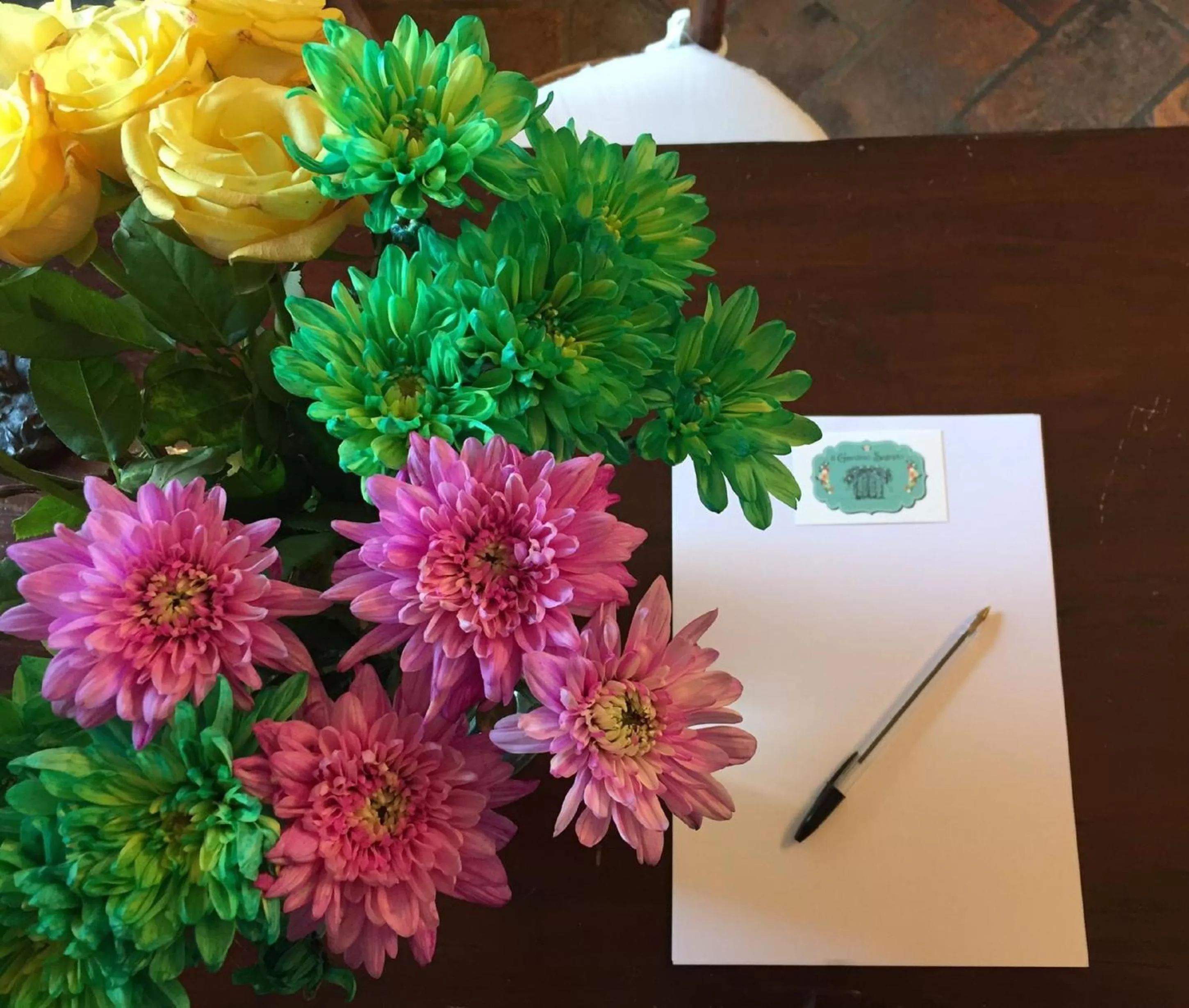 Decorative detail in Il Giardino Segreto