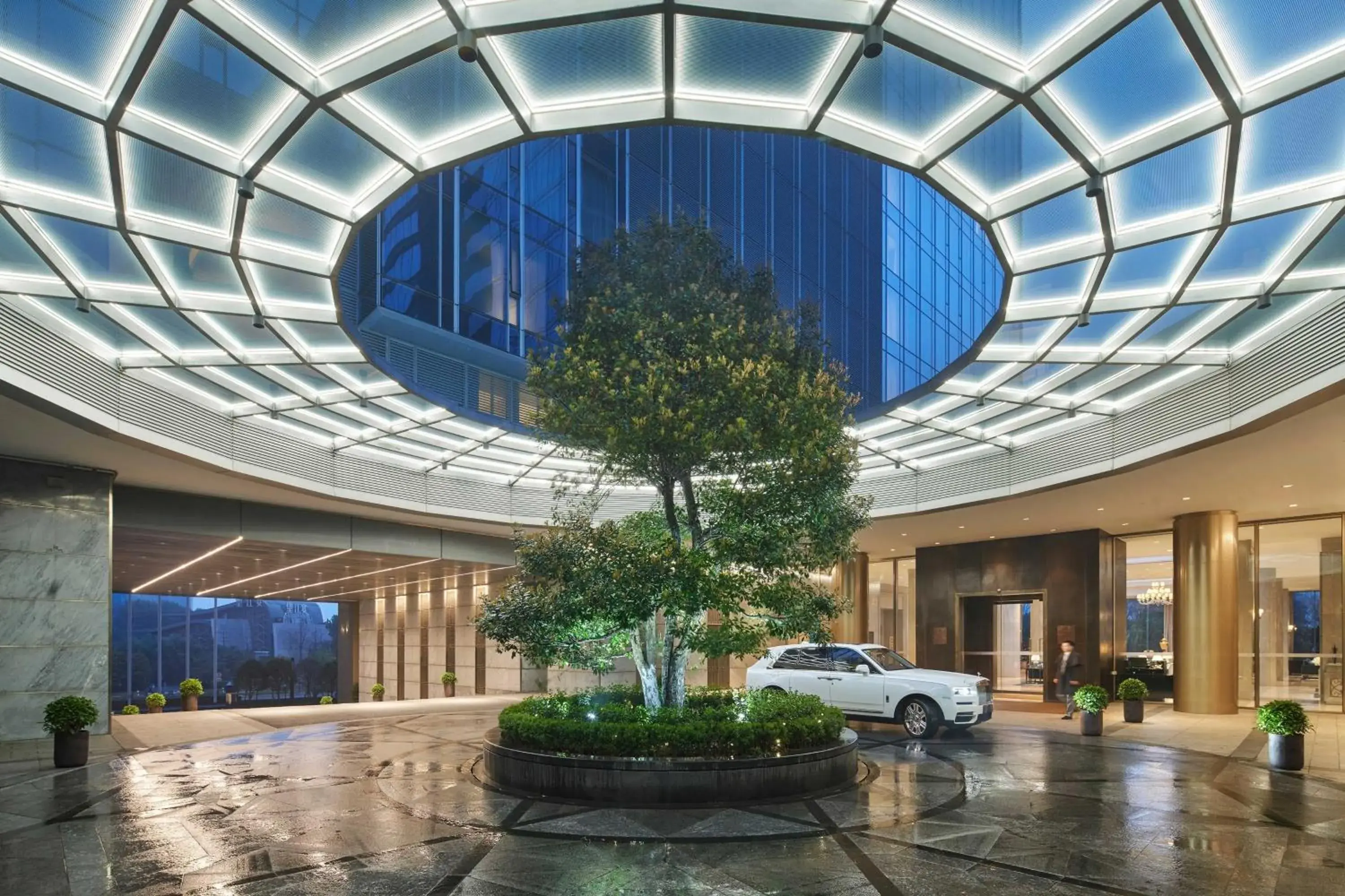 Property building in The Azure Qiantang, a Luxury Collection Hotel, Hangzhou