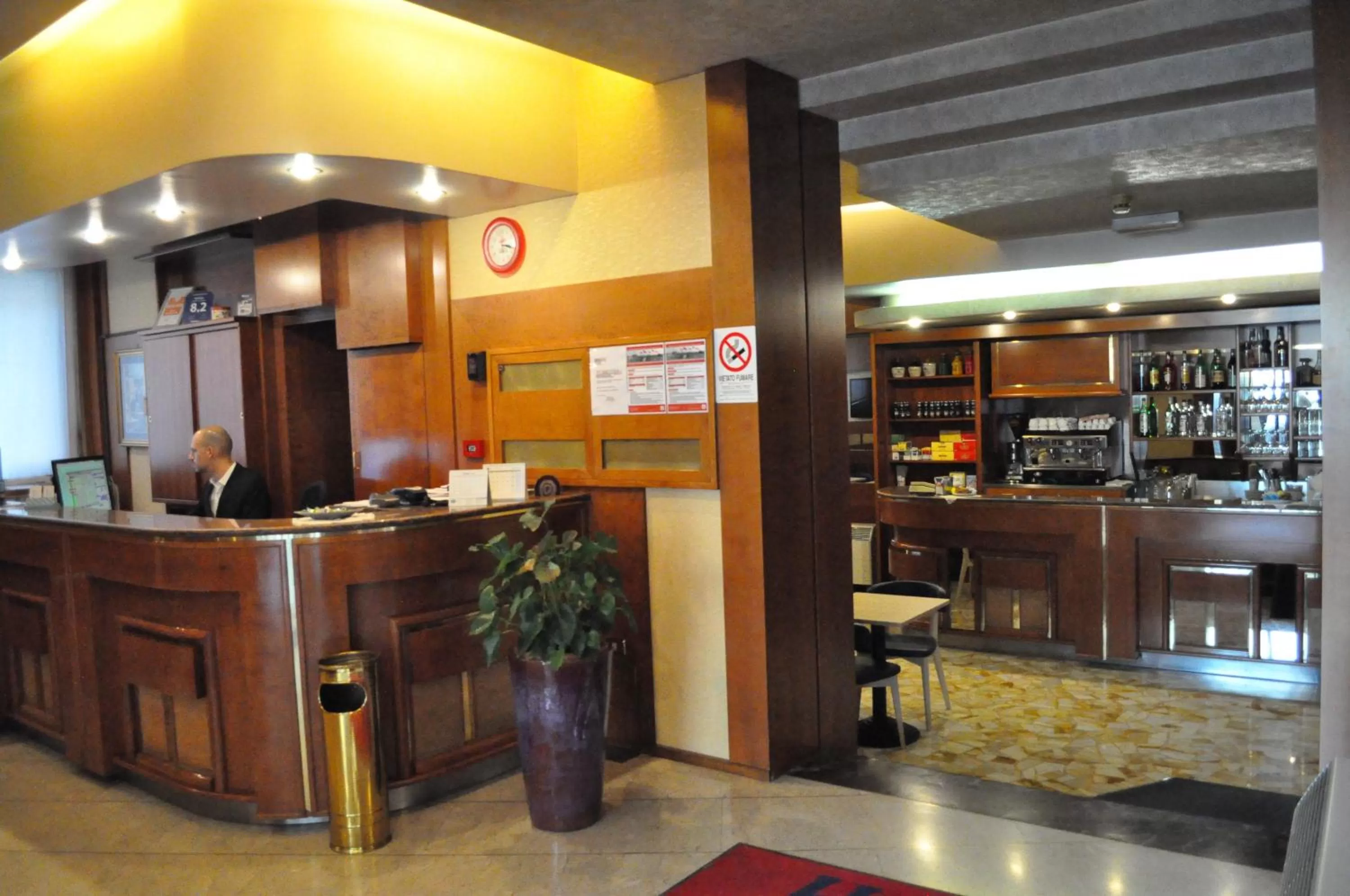 Lobby or reception in Hotel Igea