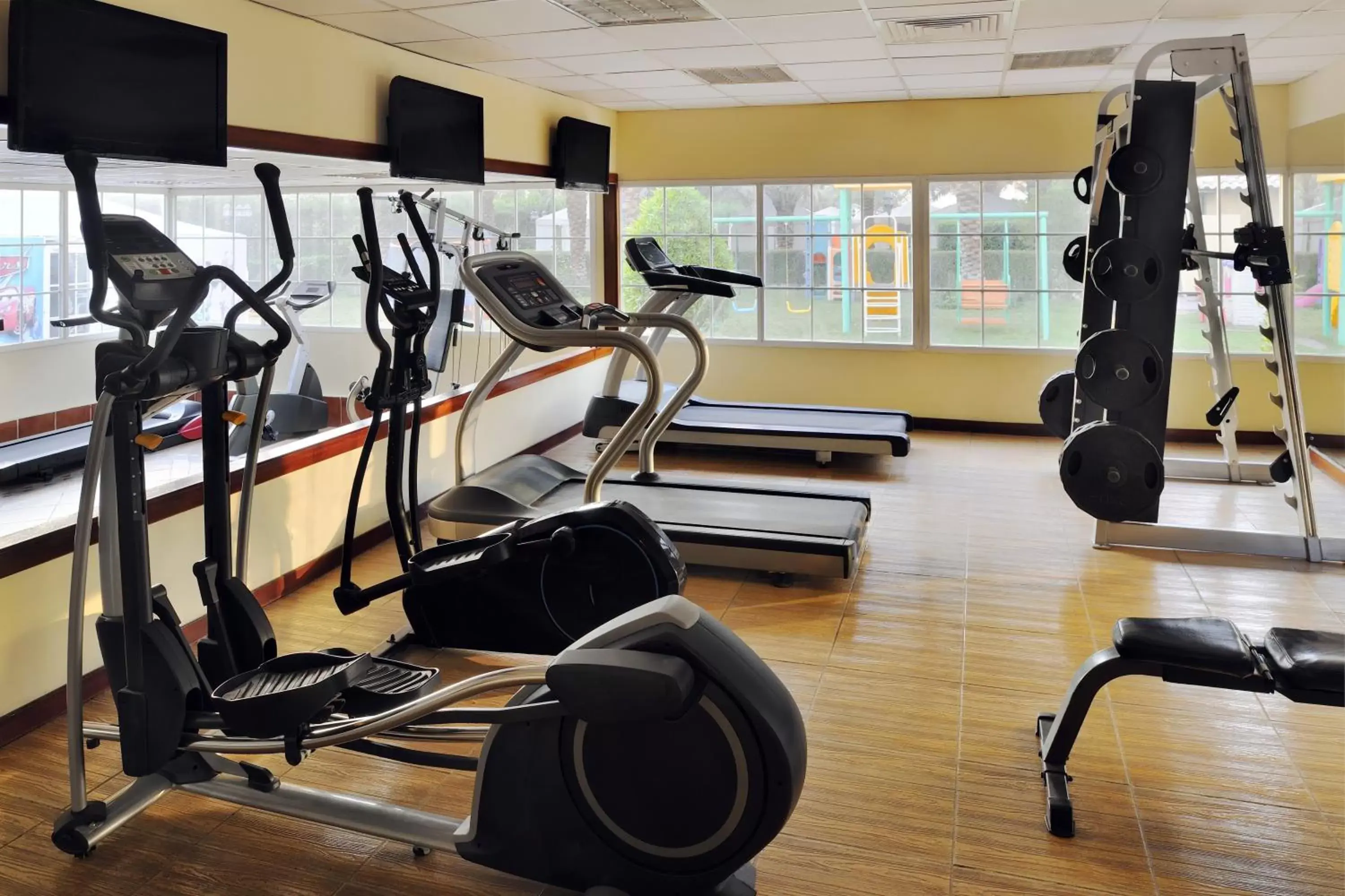 Fitness centre/facilities in Mövenpick Hotel Kuwait Fitness centre/facilities in Mövenpick Hotel Kuwait