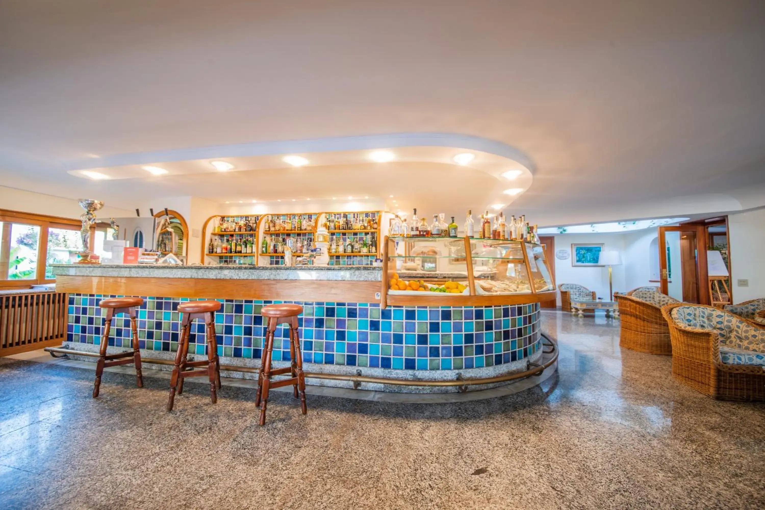 Lounge or bar in Hotel Continental Ischia