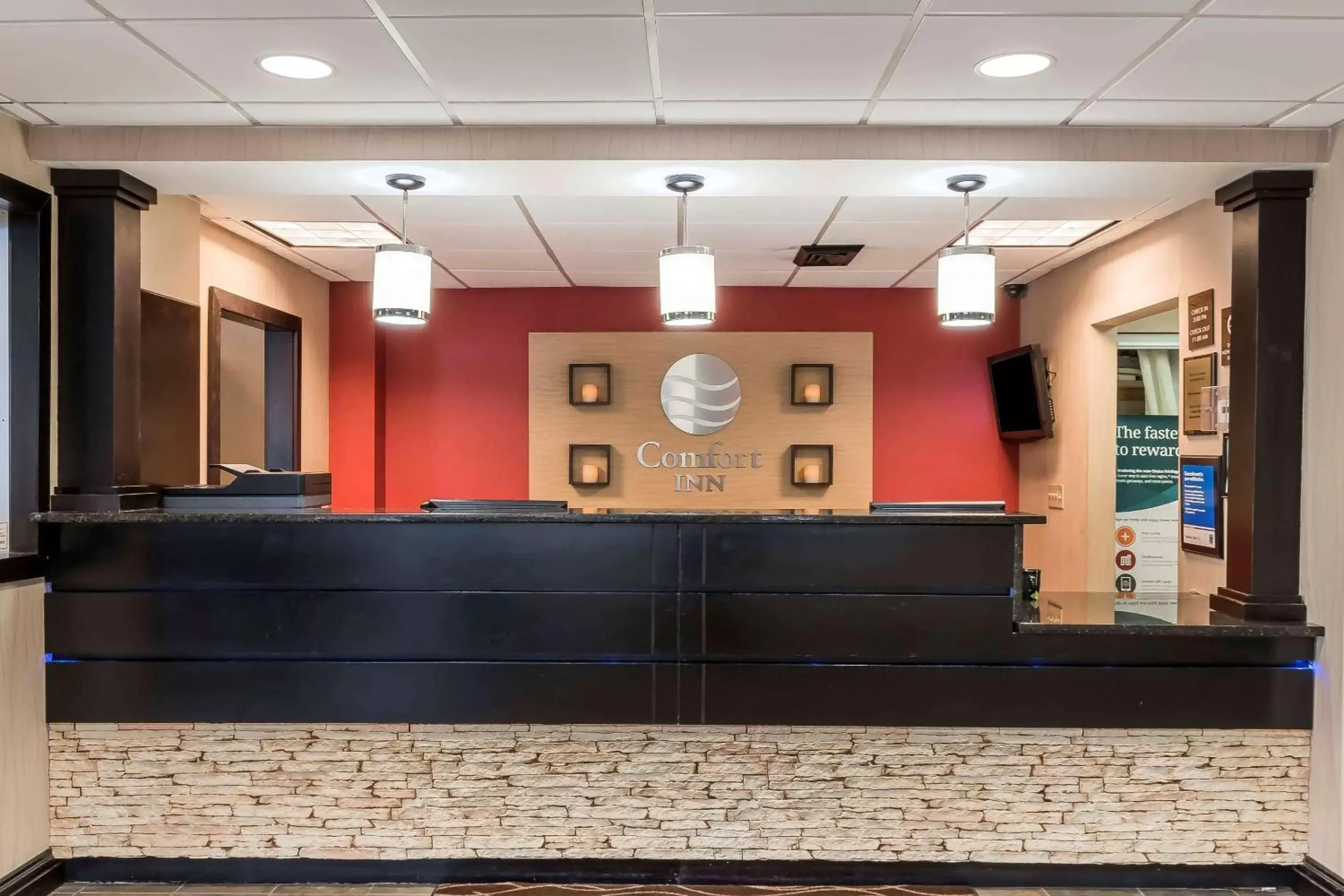Lobby or reception, Lobby/Reception in Comfort Inn - Pocono Mountains