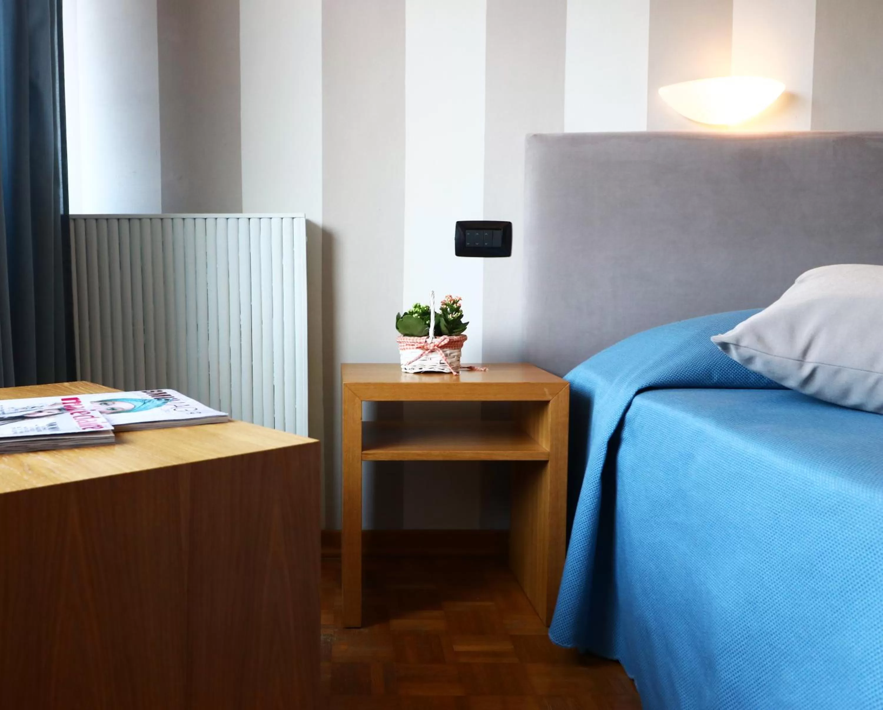 Decorative detail, Bed in Hotel Clarici