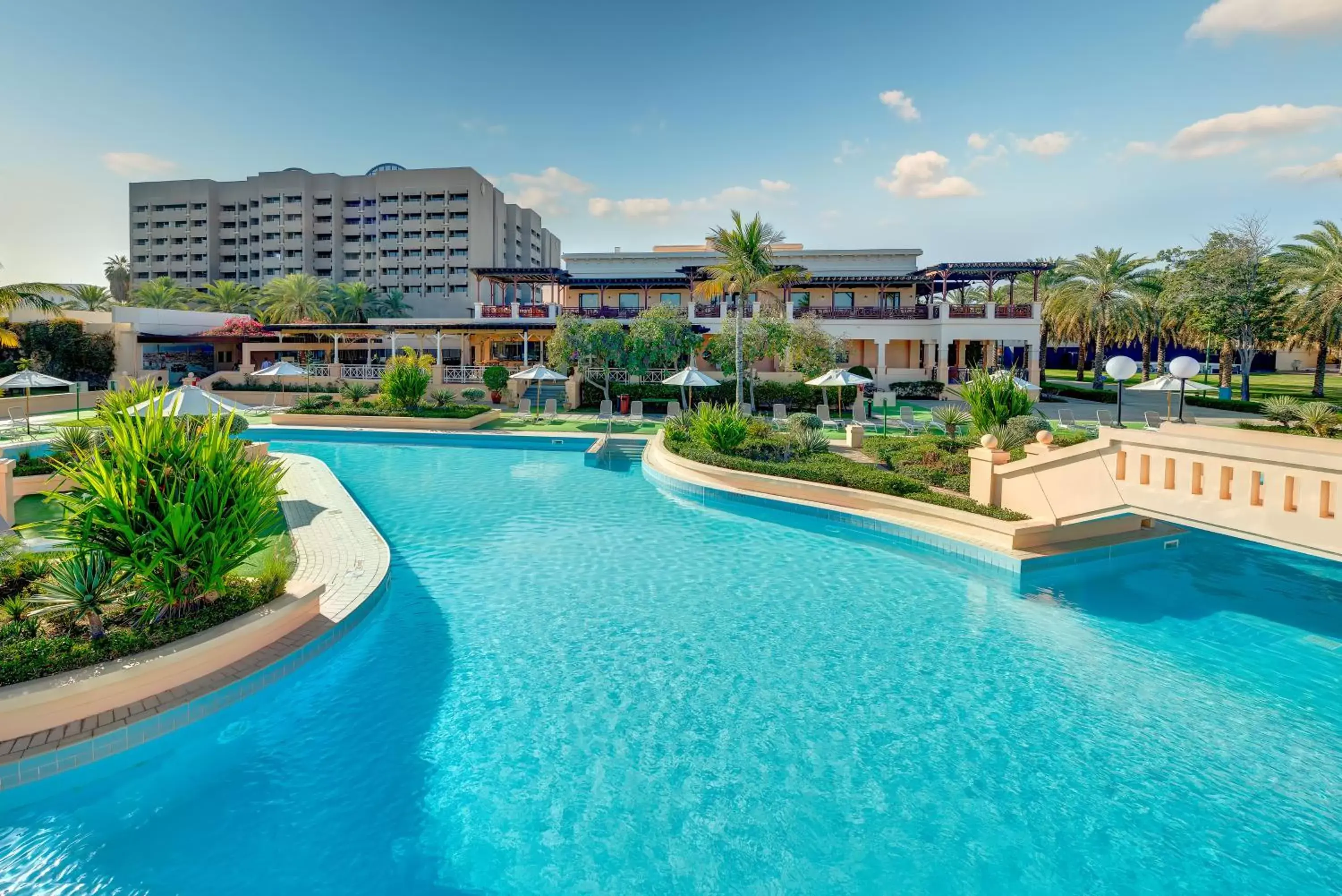 Garden, Swimming Pool in InterContinental Muscat, an IHG Hotel