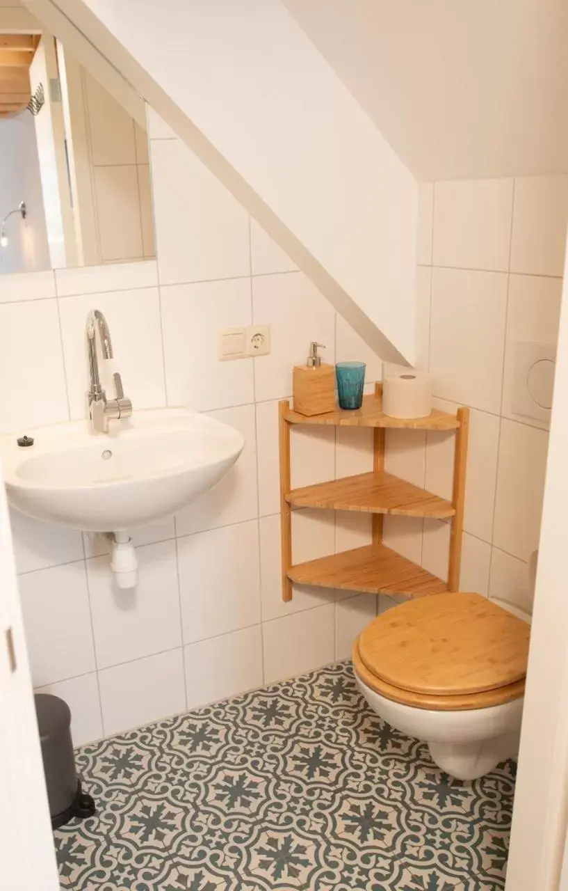 Toilet, Bathroom in sport B&B De Veluwezoom