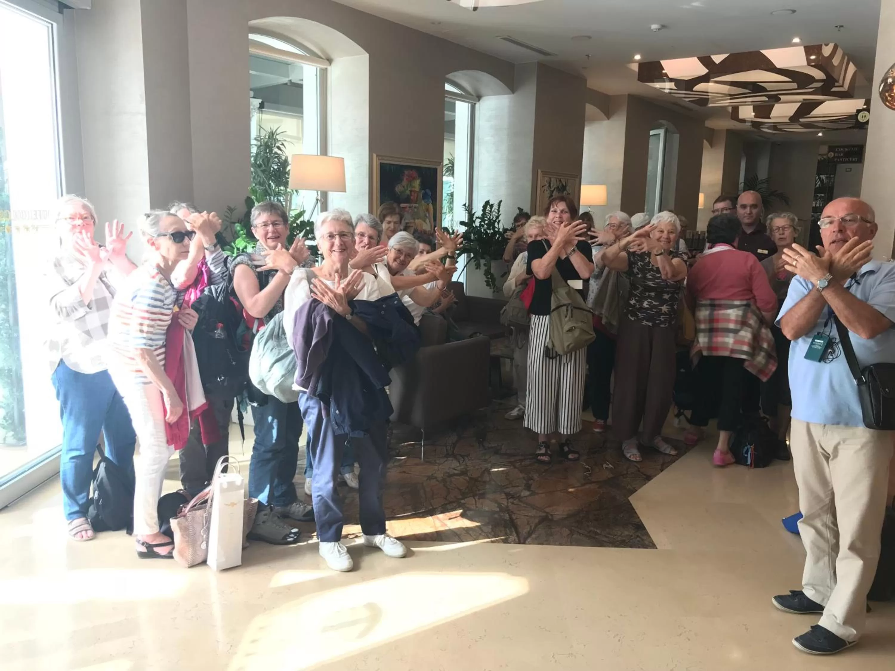 People in Hotel Colosseo Tirana