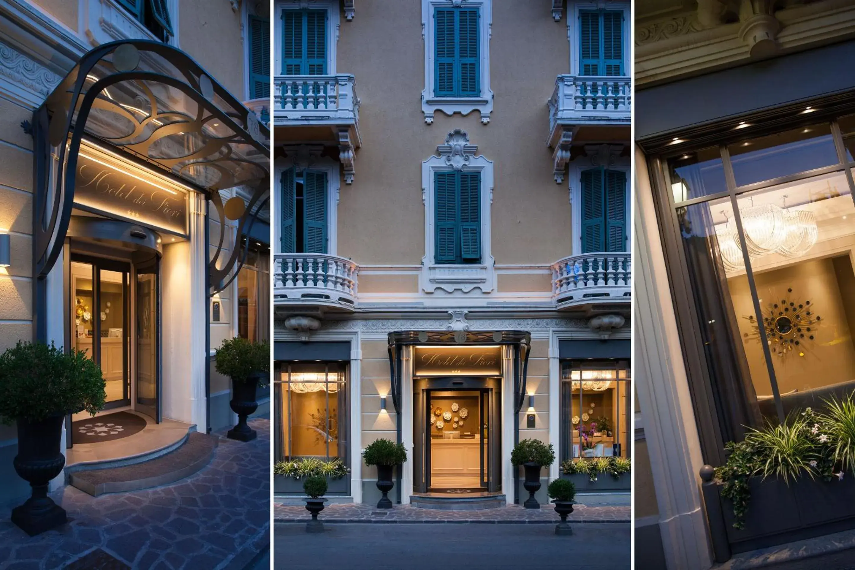 Facade/entrance, Property Building in Hotel Dei Fiori Restaurant - Meeting & Spa