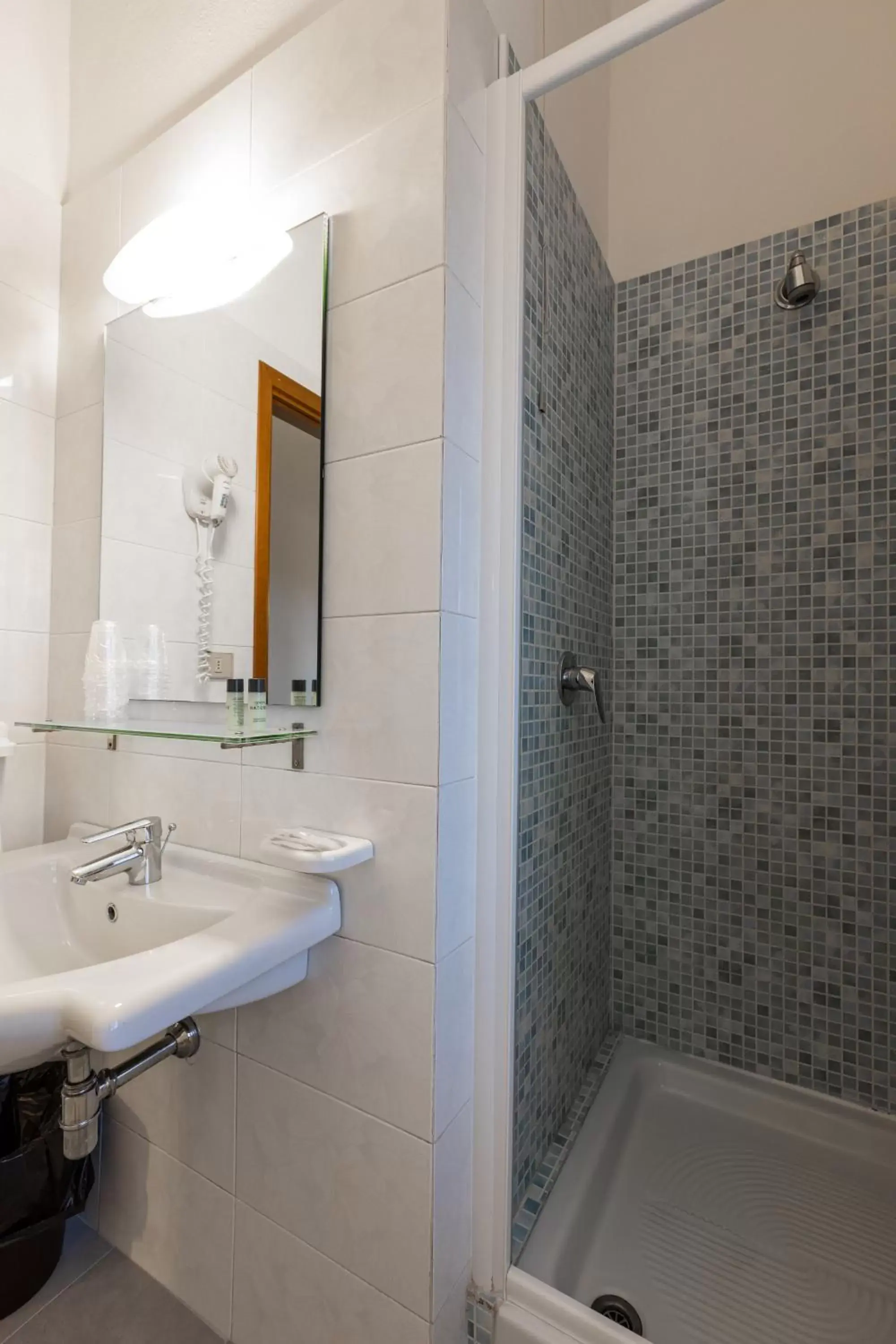 Shower, Bathroom in Hotel Nuova Grosseto