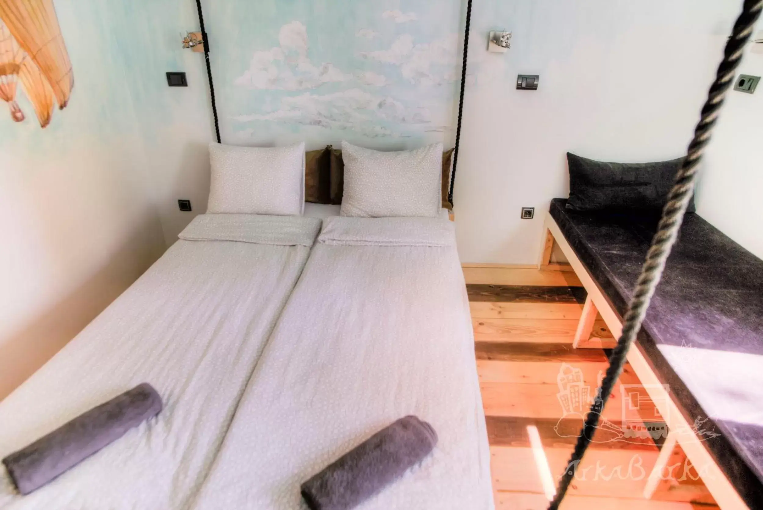 Deluxe Double or Twin Room in ArkaBarka 2- Floating Dream Rooms and Apartments Deluxe Double or Twin Room in ArkaBarka 2- Floating Dream Rooms and Apartments