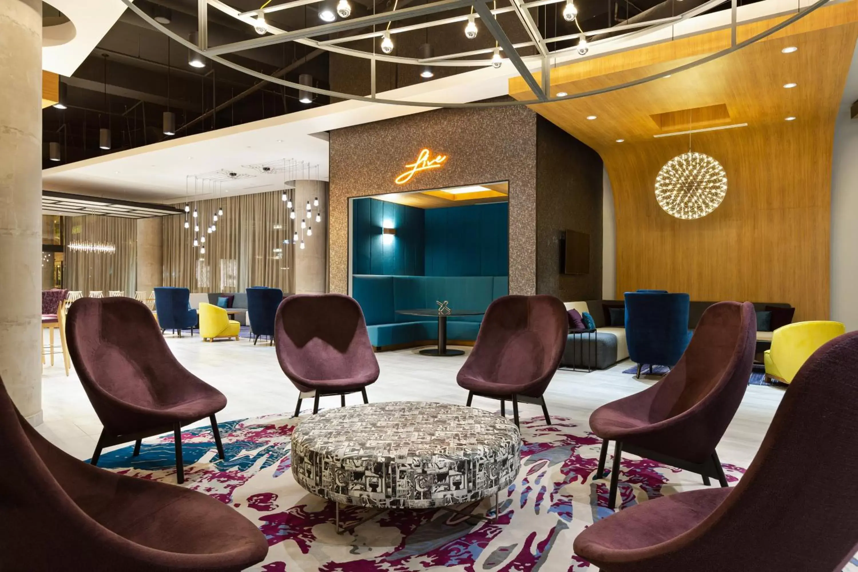 Lobby or reception in Aloft San Juan