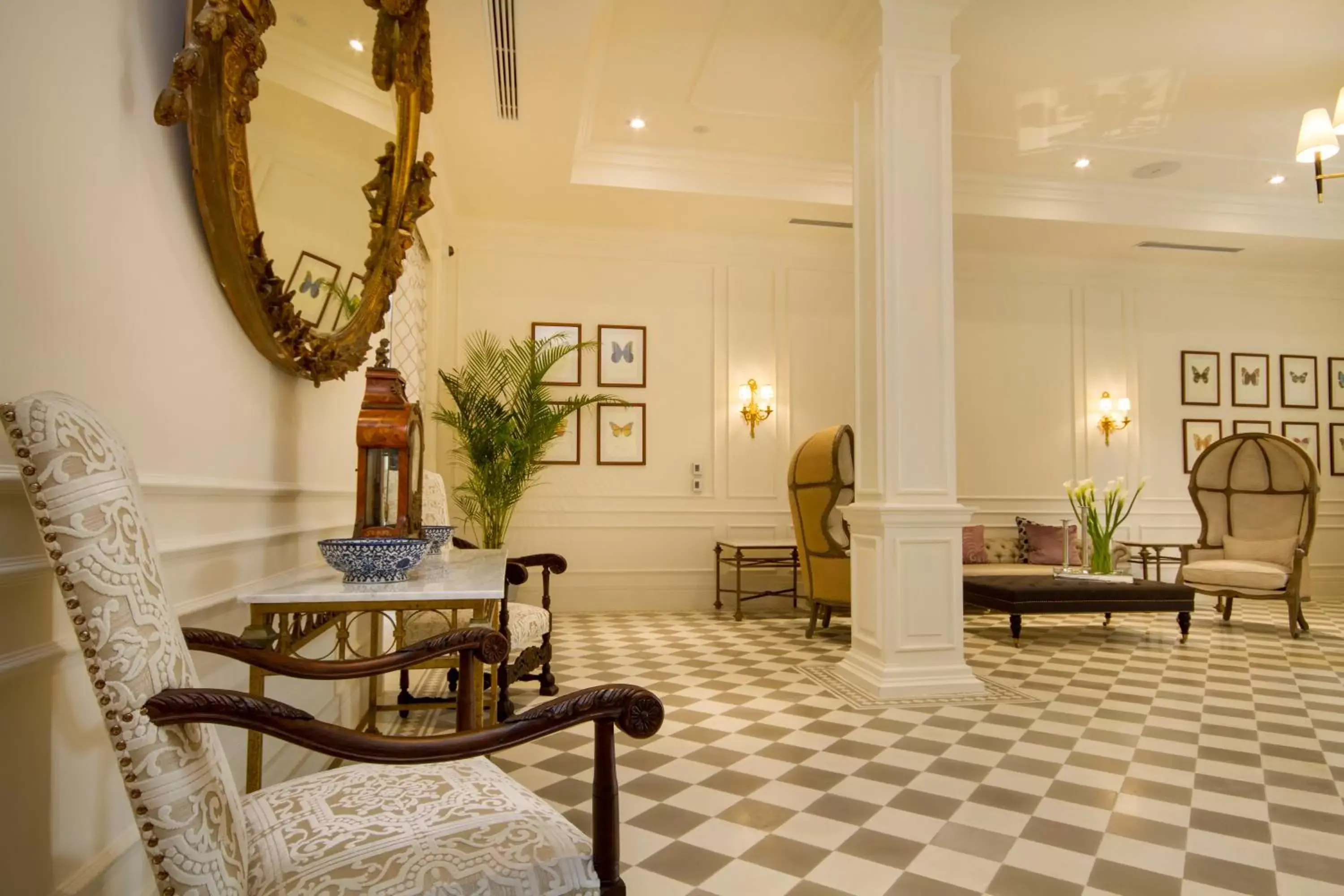 Lobby or reception in Hotel del Parque