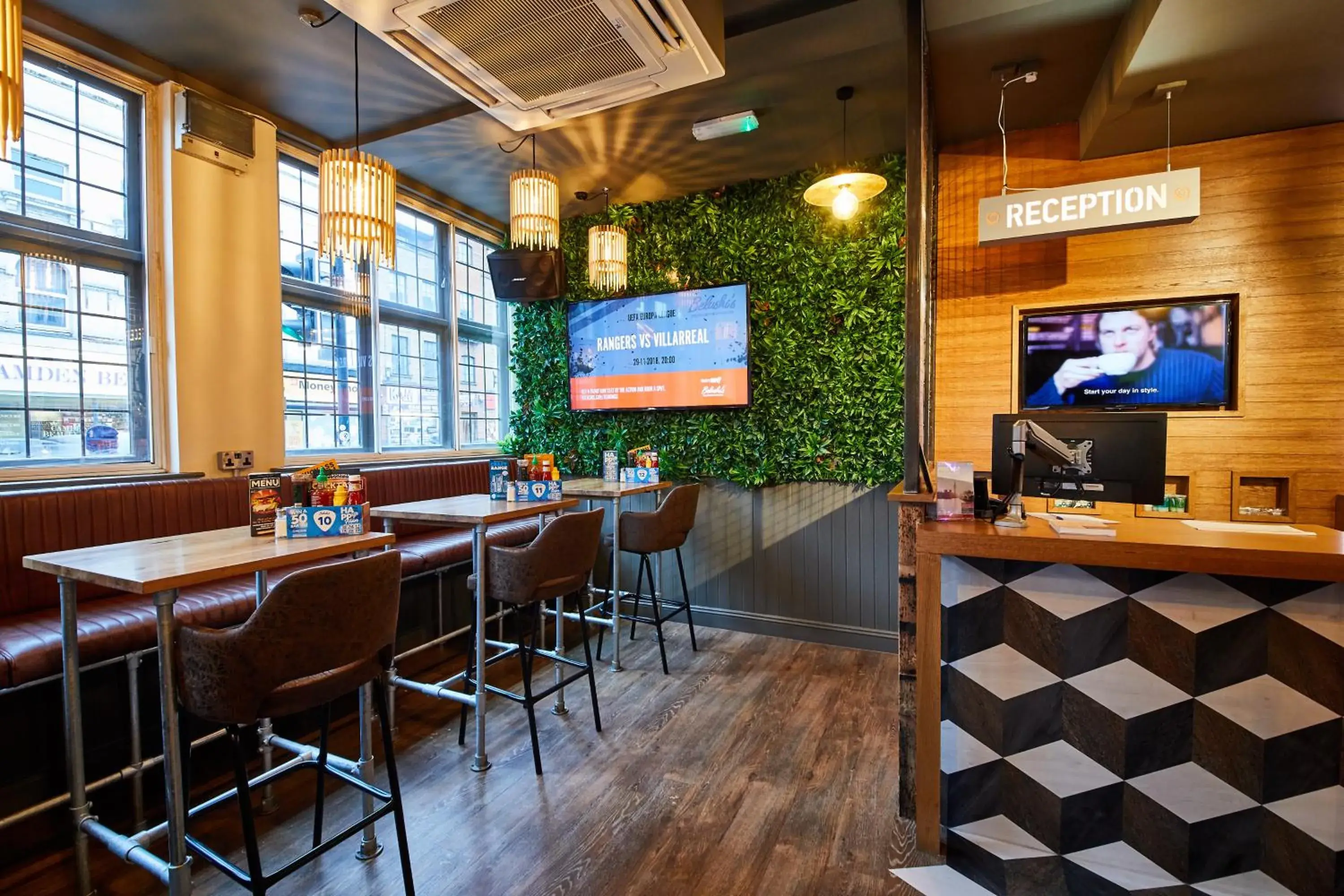 Lobby or reception in St Christopher's Inn Camden Lobby or reception in St Christopher's Inn Camden