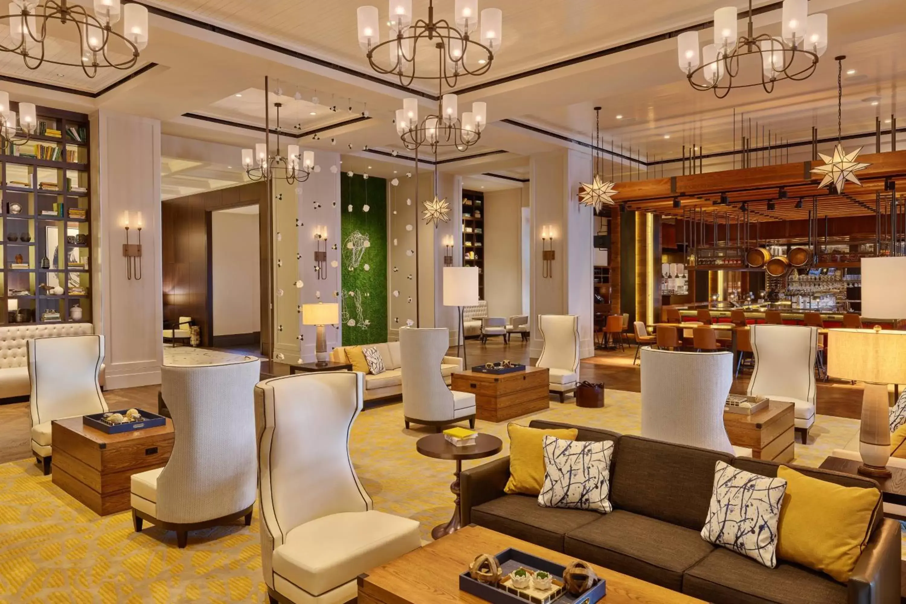 Lobby or reception, Lounge/Bar in The Hotel at Avalon, Autograph Collection