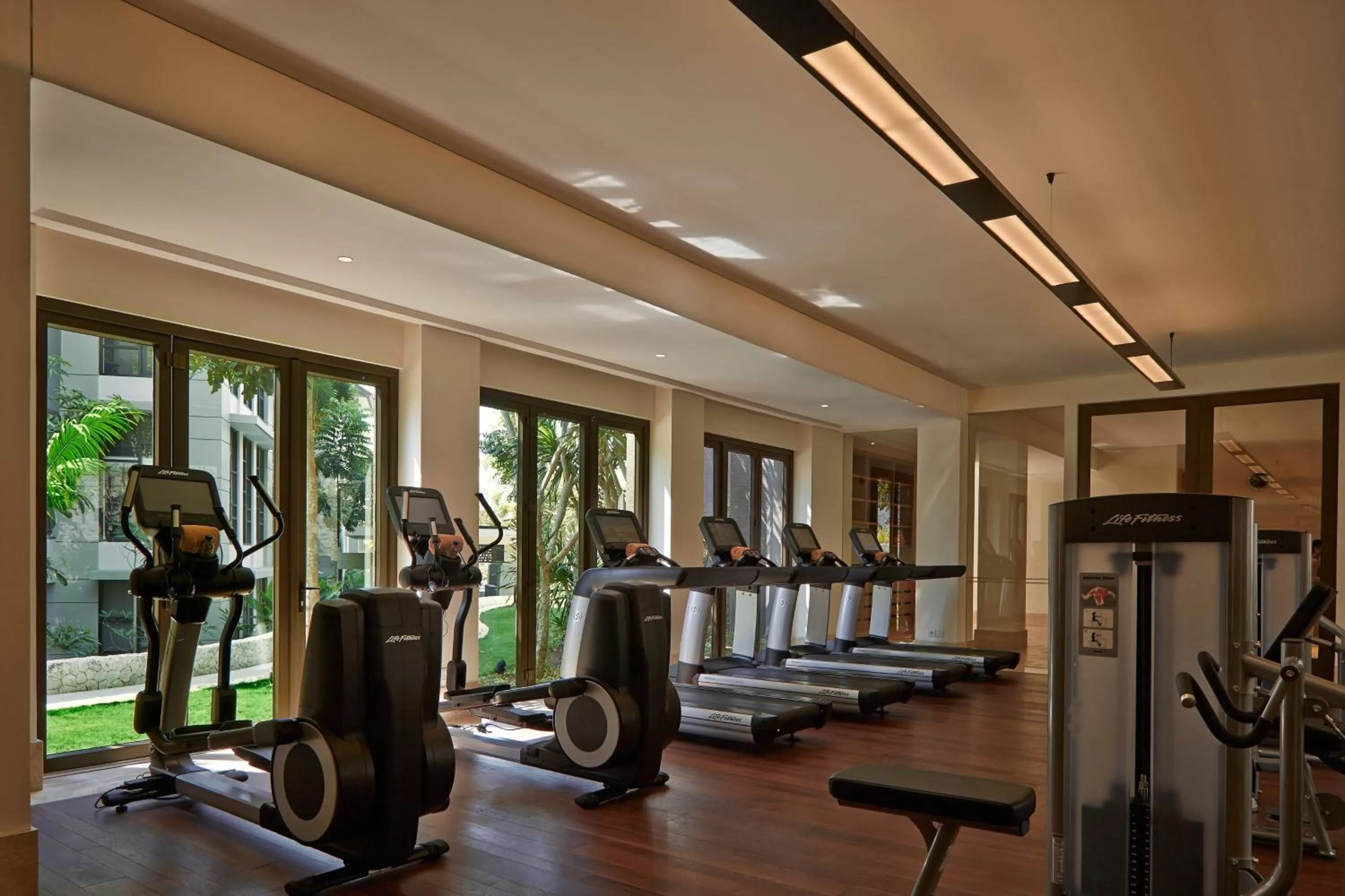 Fitness centre/facilities in The Ritz-Carlton Bali