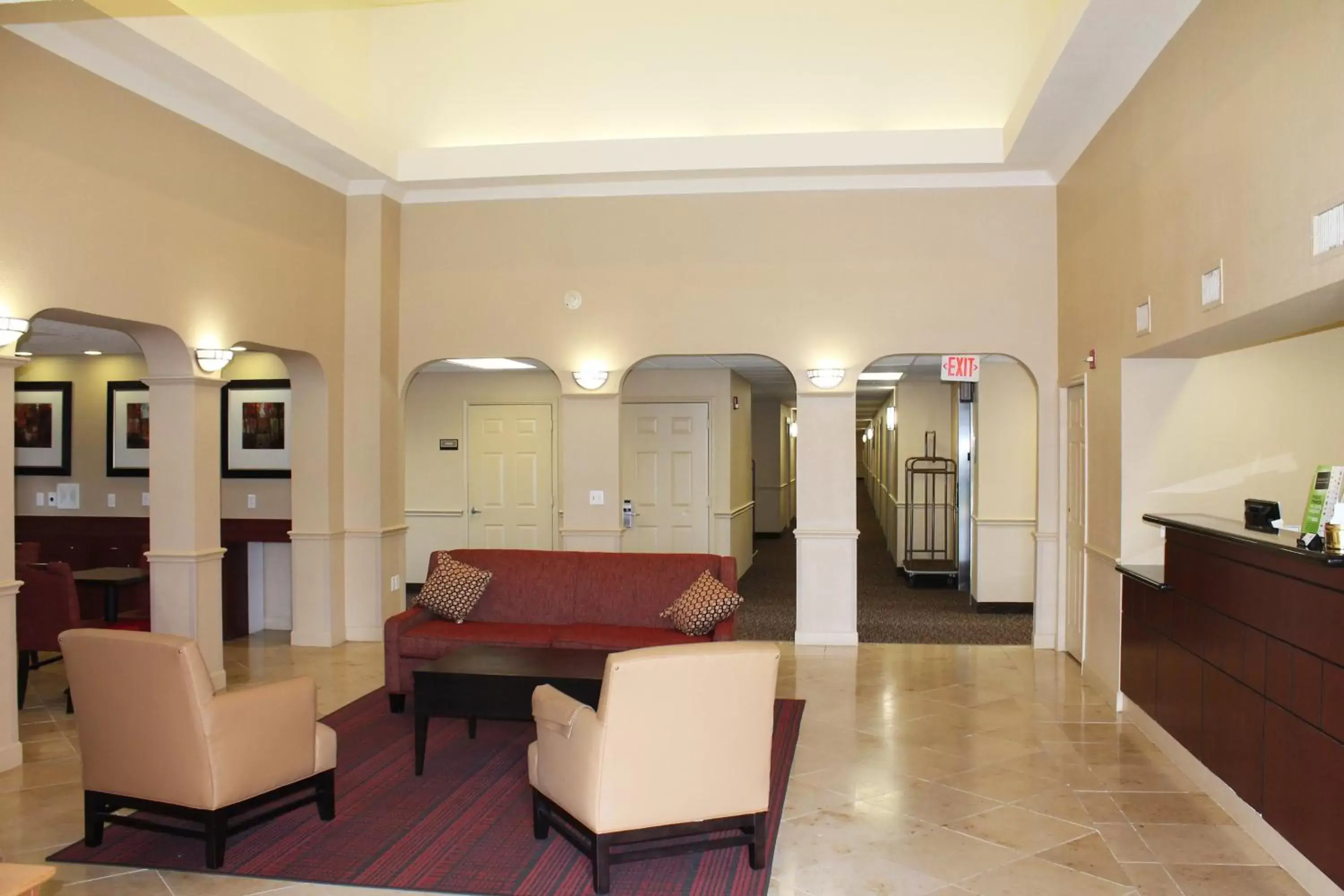 Lobby or reception, Seating Area in Extended Stay America Suites - Houston - Katy Freeway - Energy Corridor