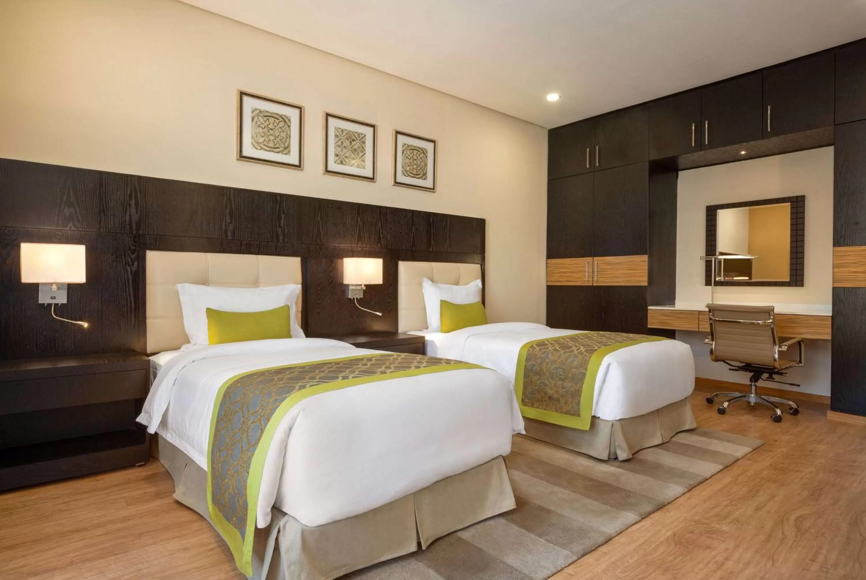 Photo of the whole room, Bed in Wyndham Garden Manama