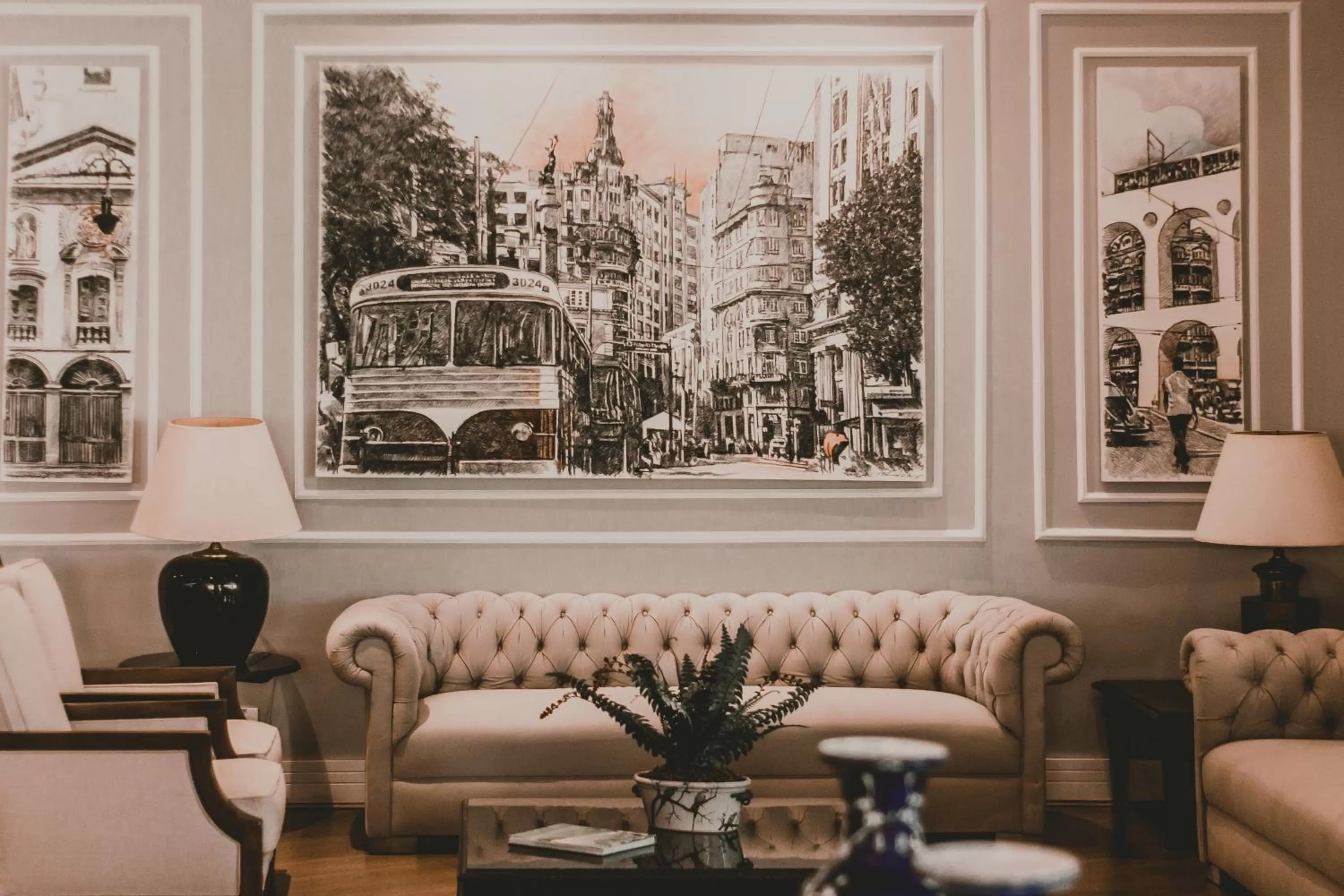 Living room in Hotel Resort e Golfe Clube dos 500