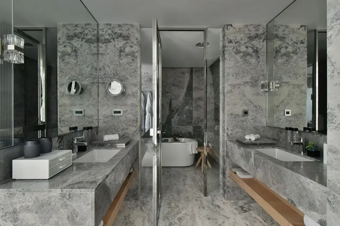 Bathroom in Silks Club