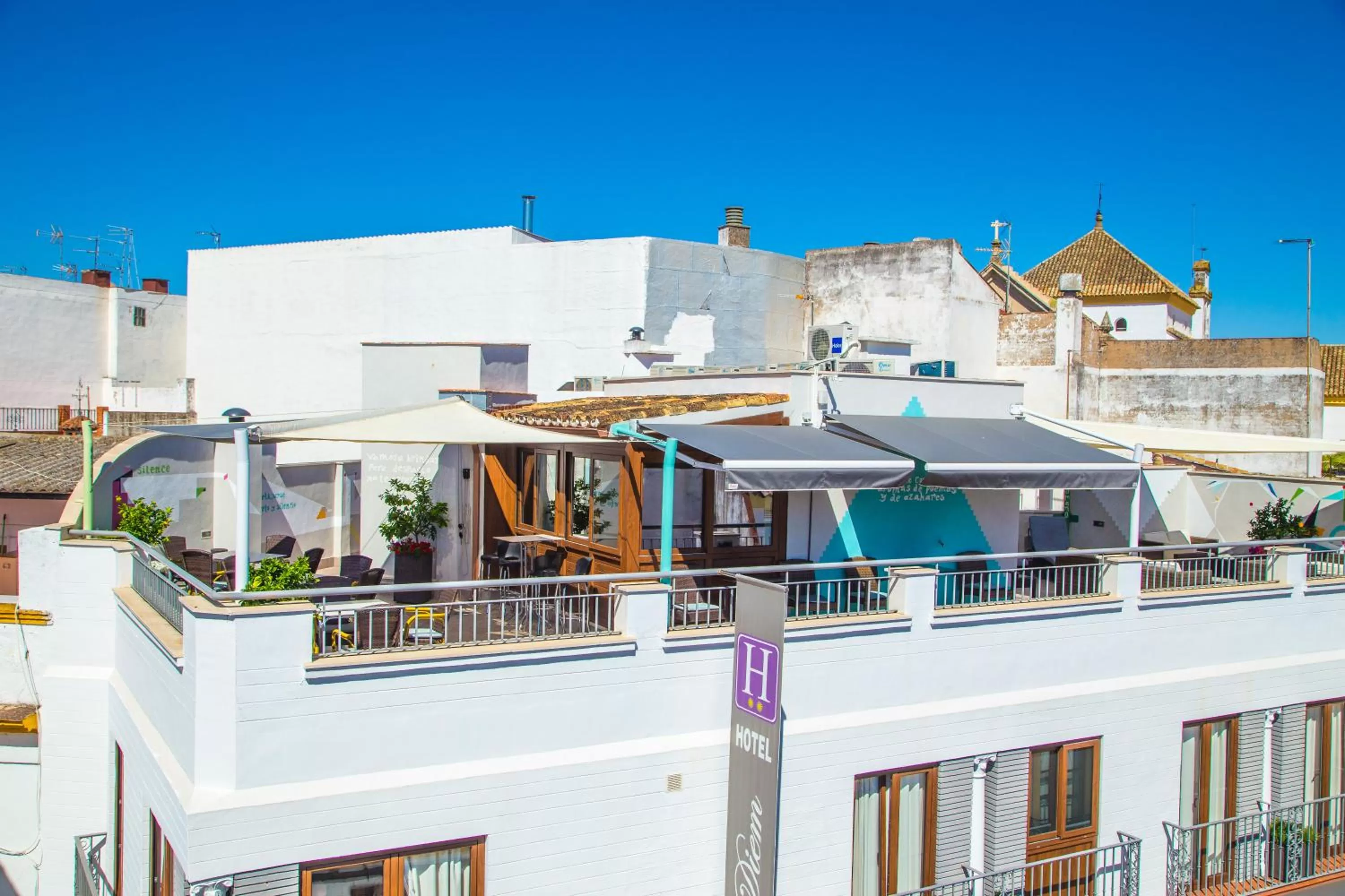 Bird's eye view in Cordoba Carpe Diem